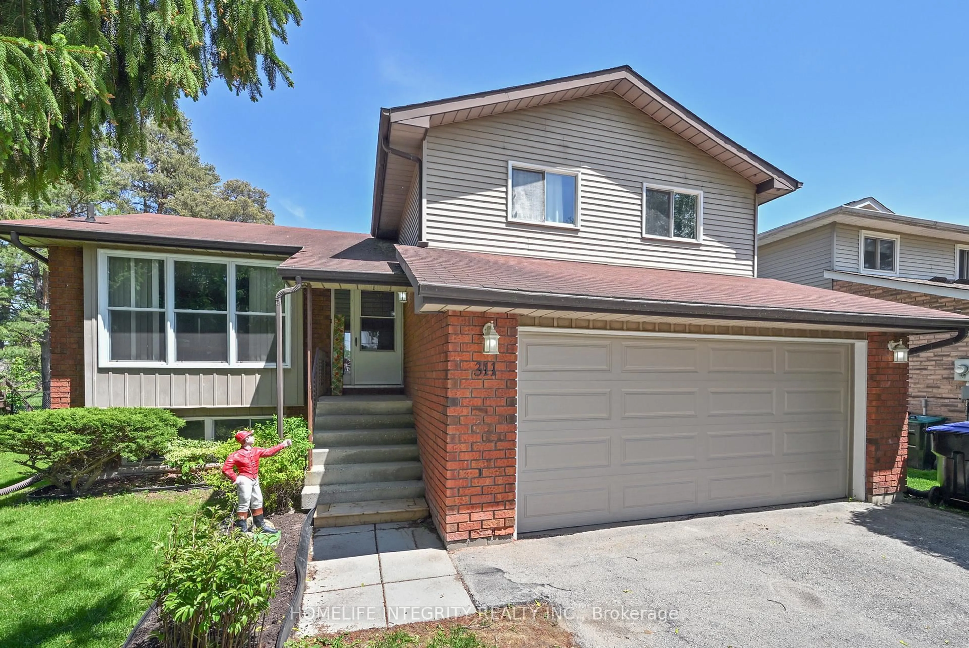Home with brick exterior material, street for 311 Centre St, New Tecumseth Ontario L0G 1A0