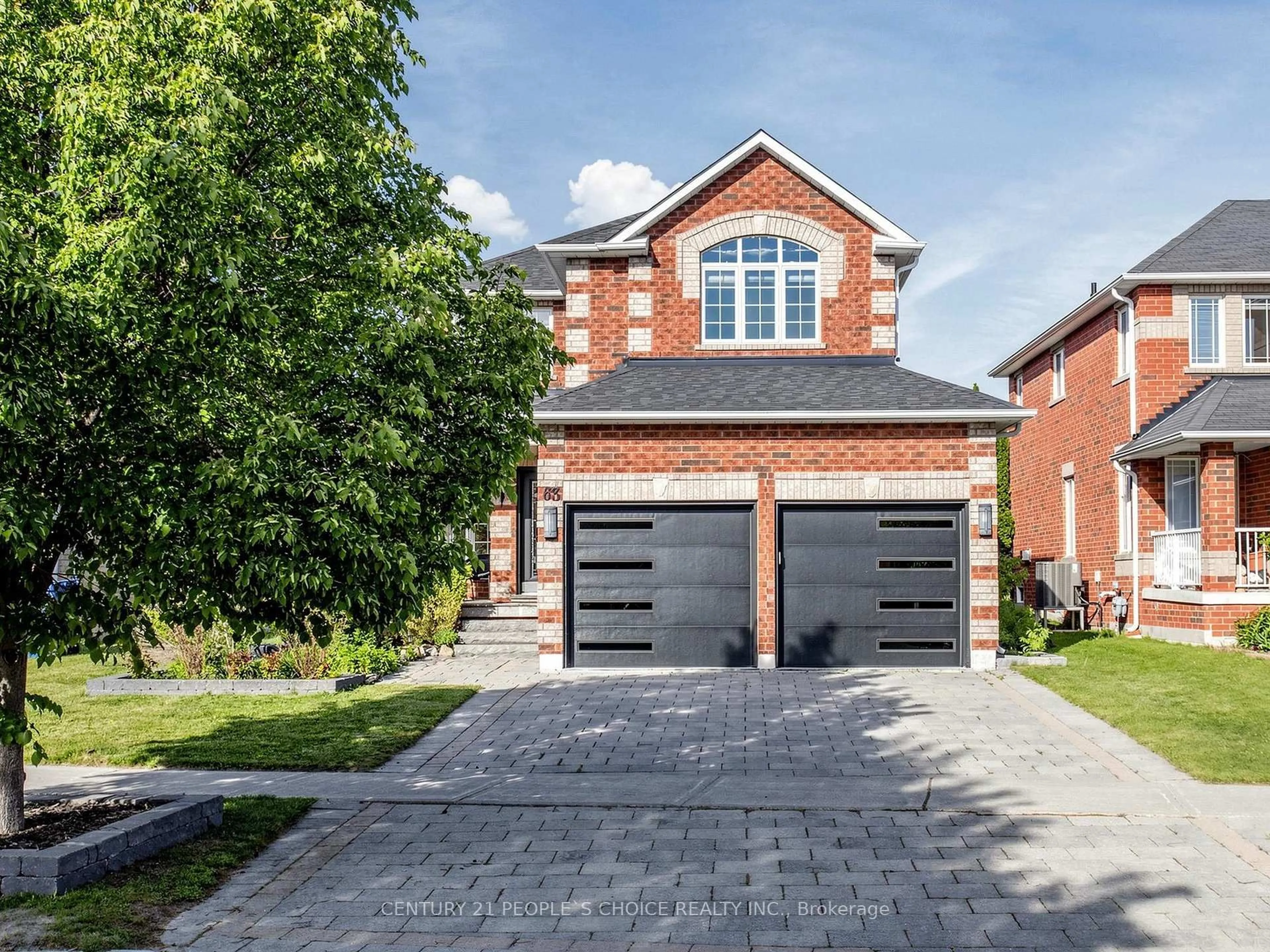 Home with brick exterior material, street for 63 Kerfoot Cres, Georgina Ontario L4P 4C1