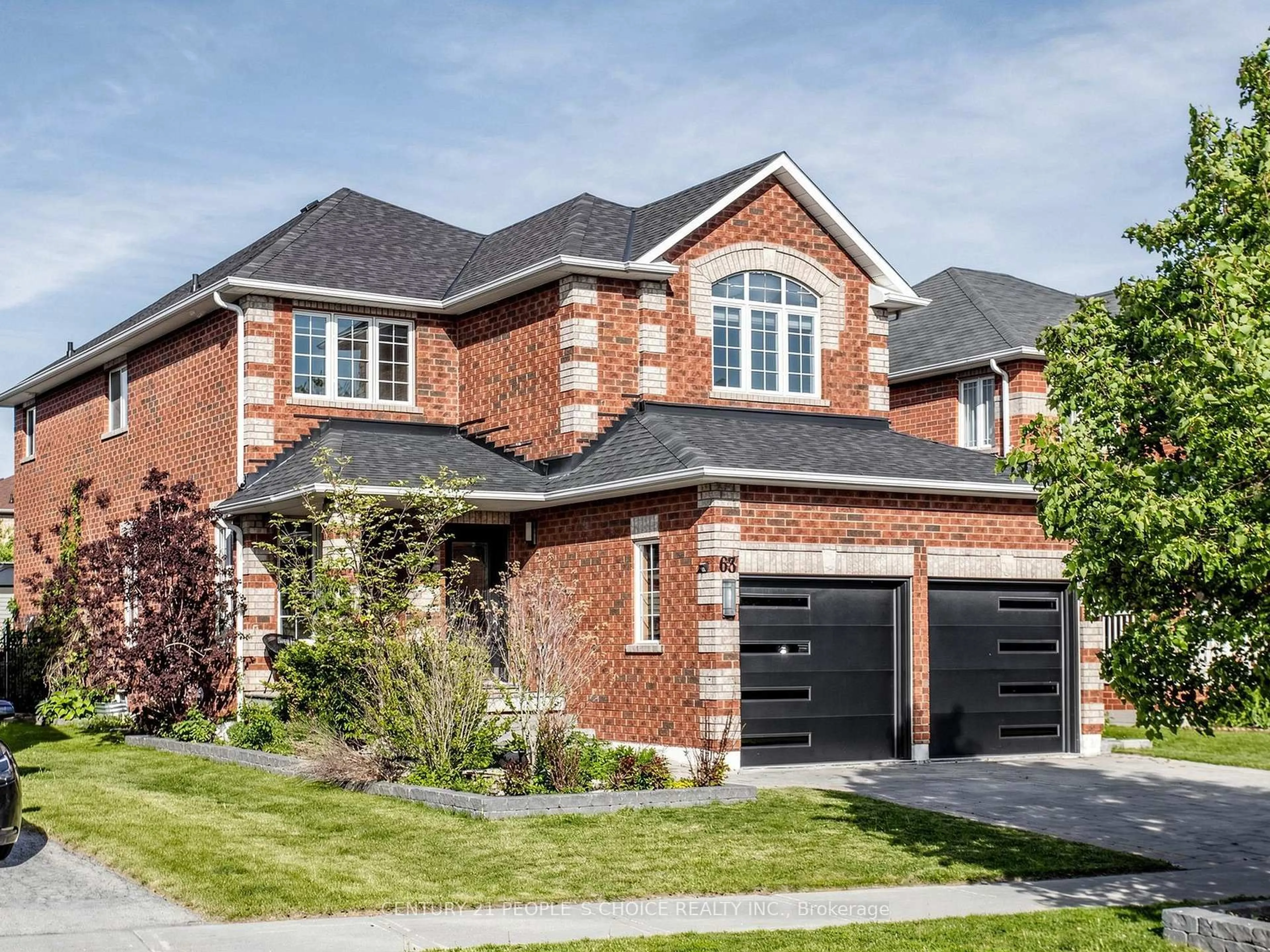 Home with brick exterior material, street for 63 Kerfoot Cres, Georgina Ontario L4P 4C1