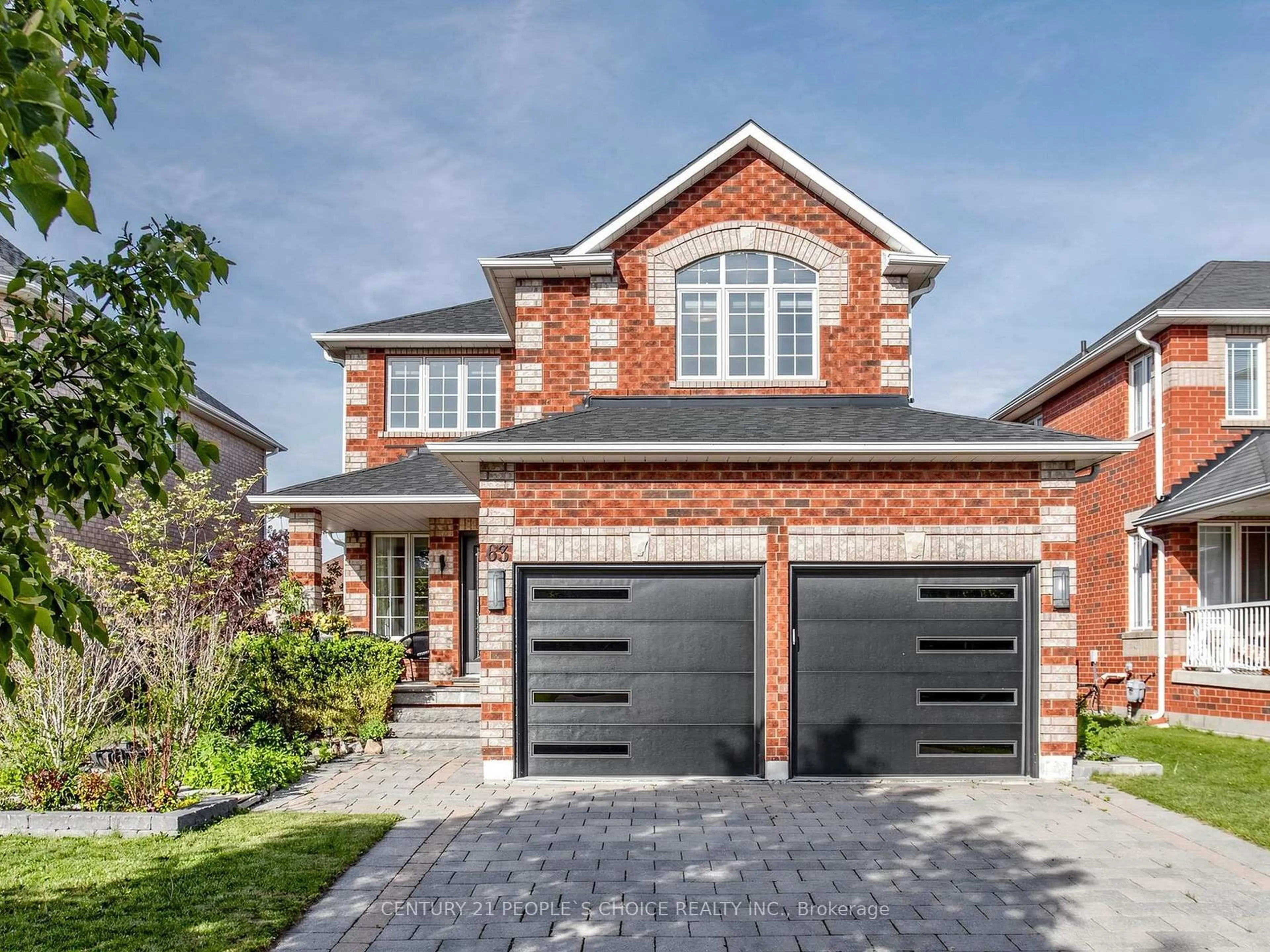 Home with brick exterior material, street for 63 Kerfoot Cres, Georgina Ontario L4P 4C1