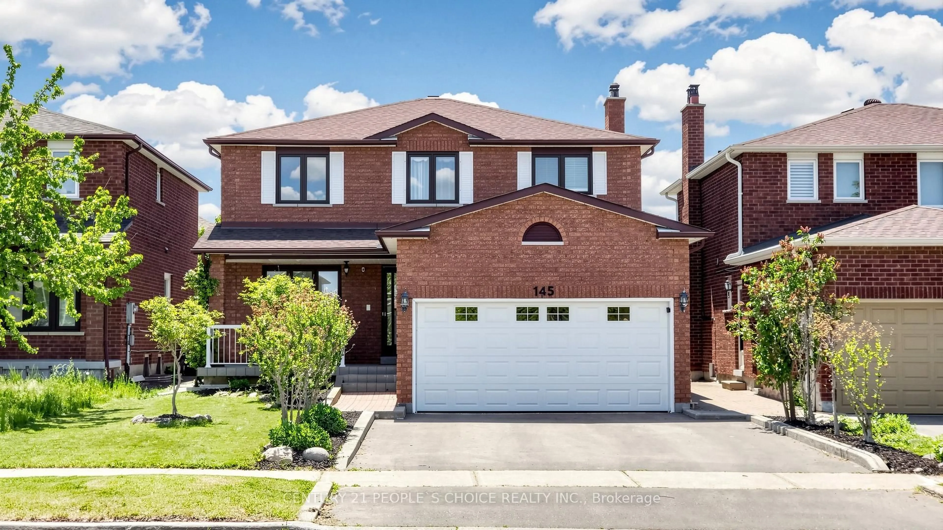 Home with brick exterior material, street for 145 Chancellor Dr, Vaughan Ontario L4L 7M9