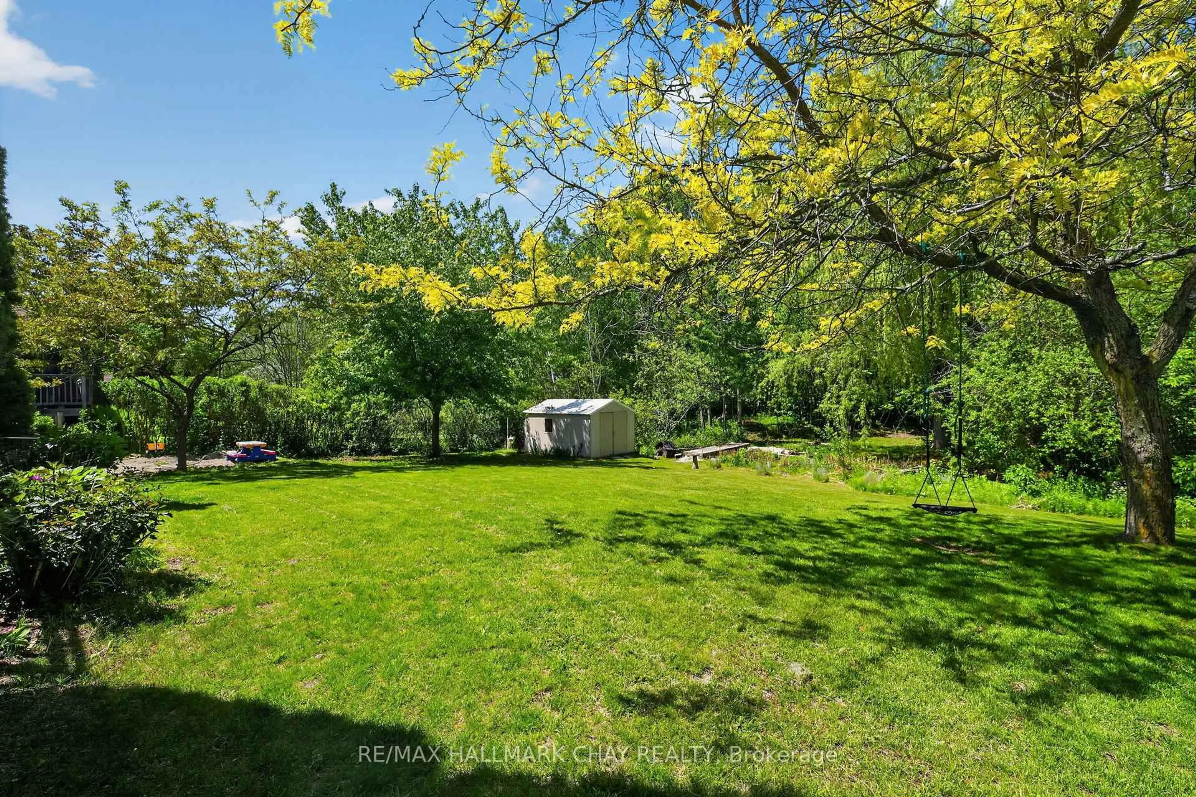 A pic from outside/outdoor area/front of a property/back of a property/a pic from drone, forest/trees view for 55 Burbank Circ, Adjala-Tosorontio Ontario L0M 1J0