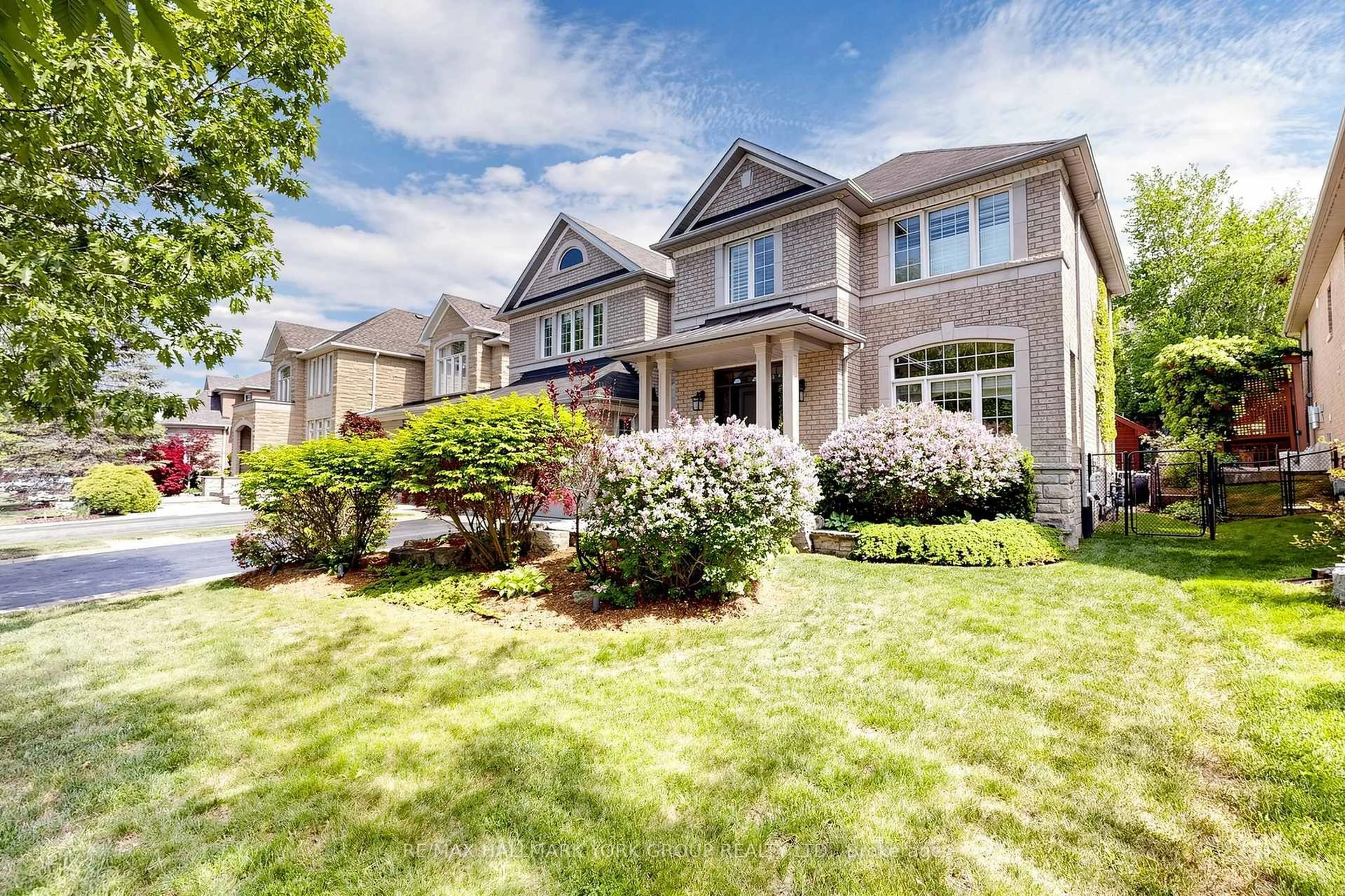 Home with brick exterior material, street for 63 Willis Dr, Aurora Ontario L4G 7L9
