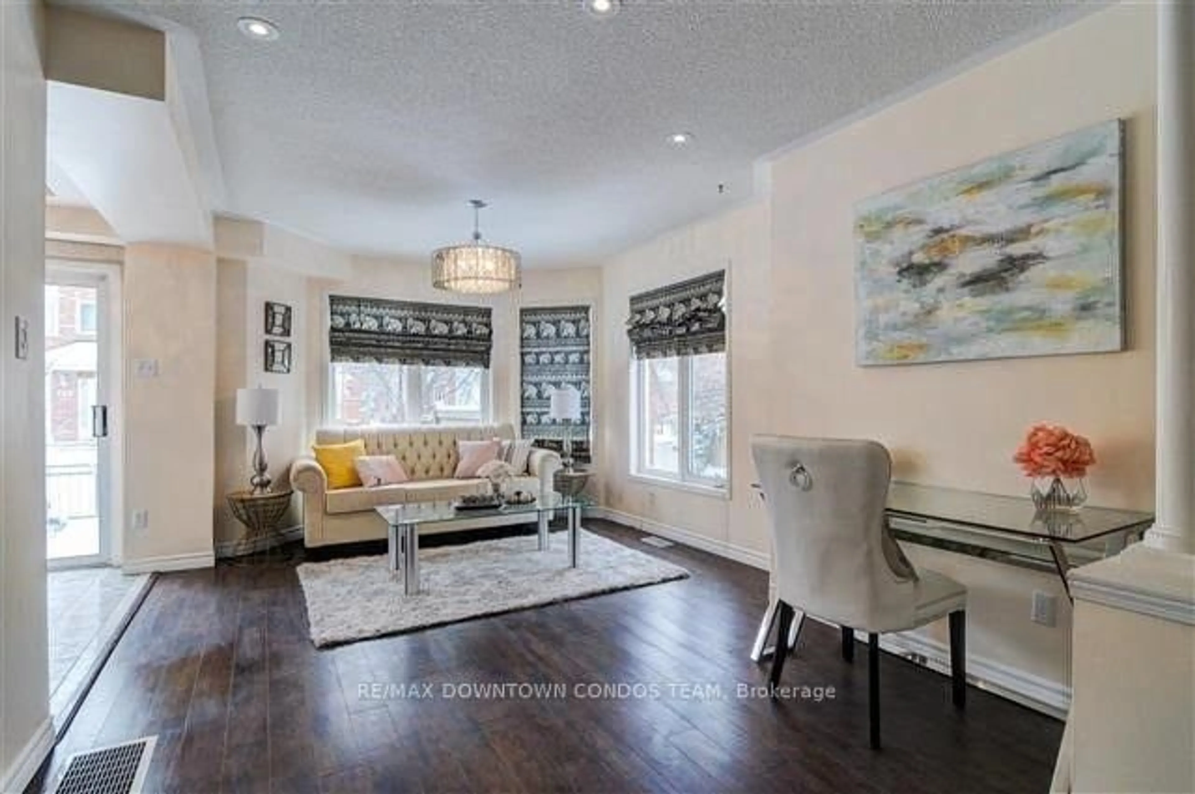 Living room with furniture, unknown for 18 Clark Ave #154, Vaughan Ontario L4J 8H1