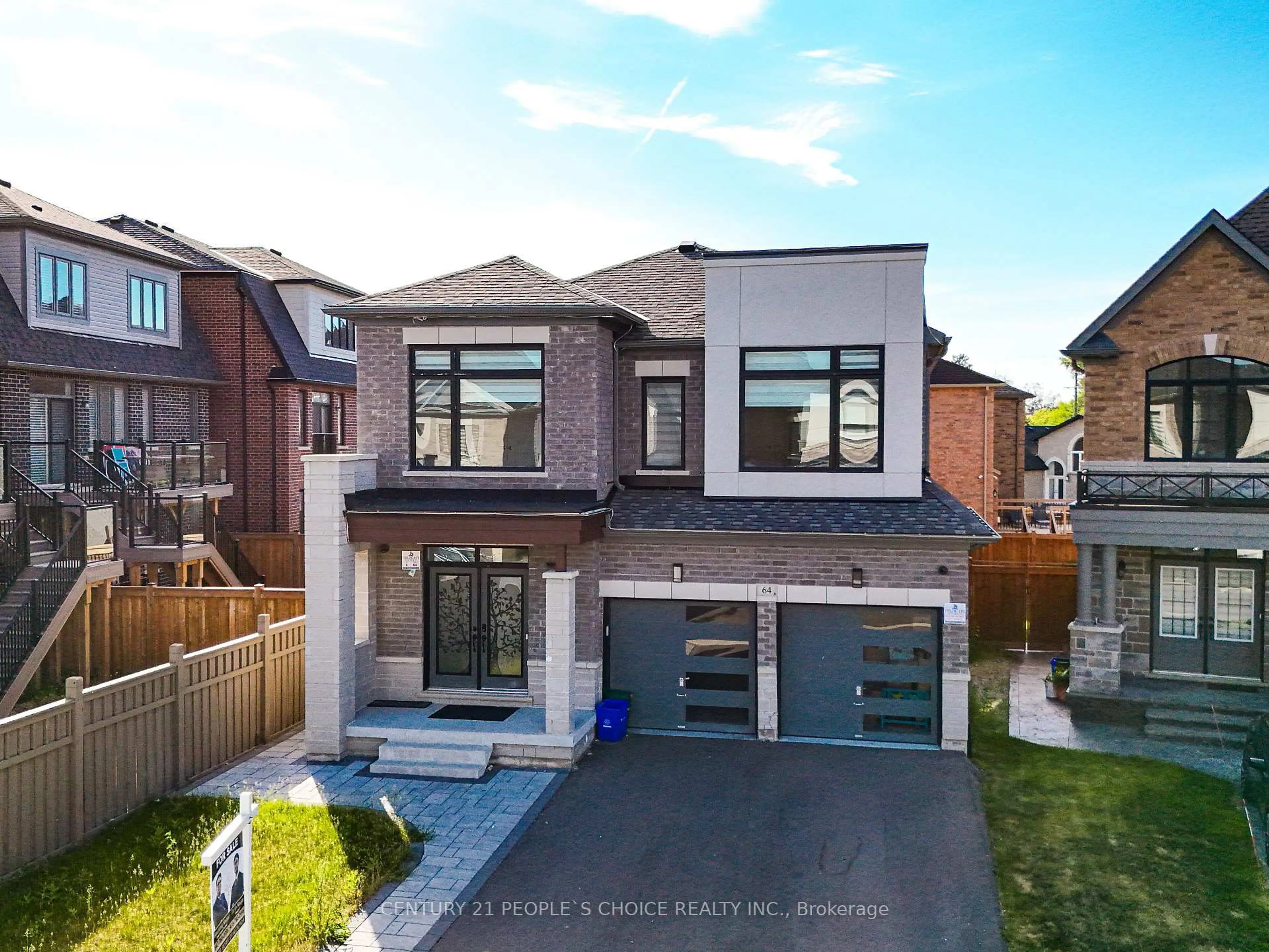 Home with brick exterior material, street for 64 Coldwell Bay Circ, Vaughan Ontario L4H 5E9