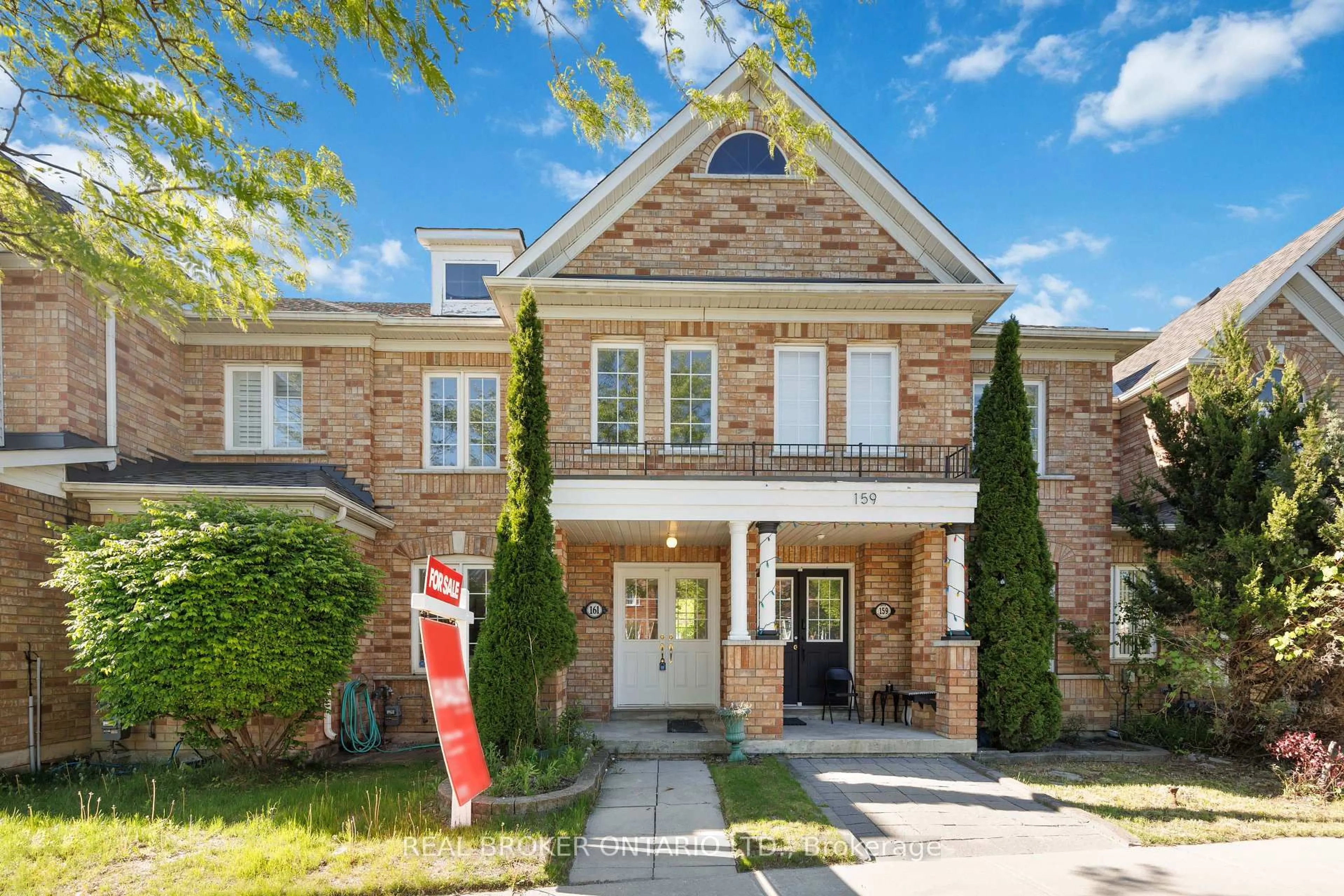 Home with brick exterior material, street for 161 South Unionville Ave, Markham Ontario L3R 5X6