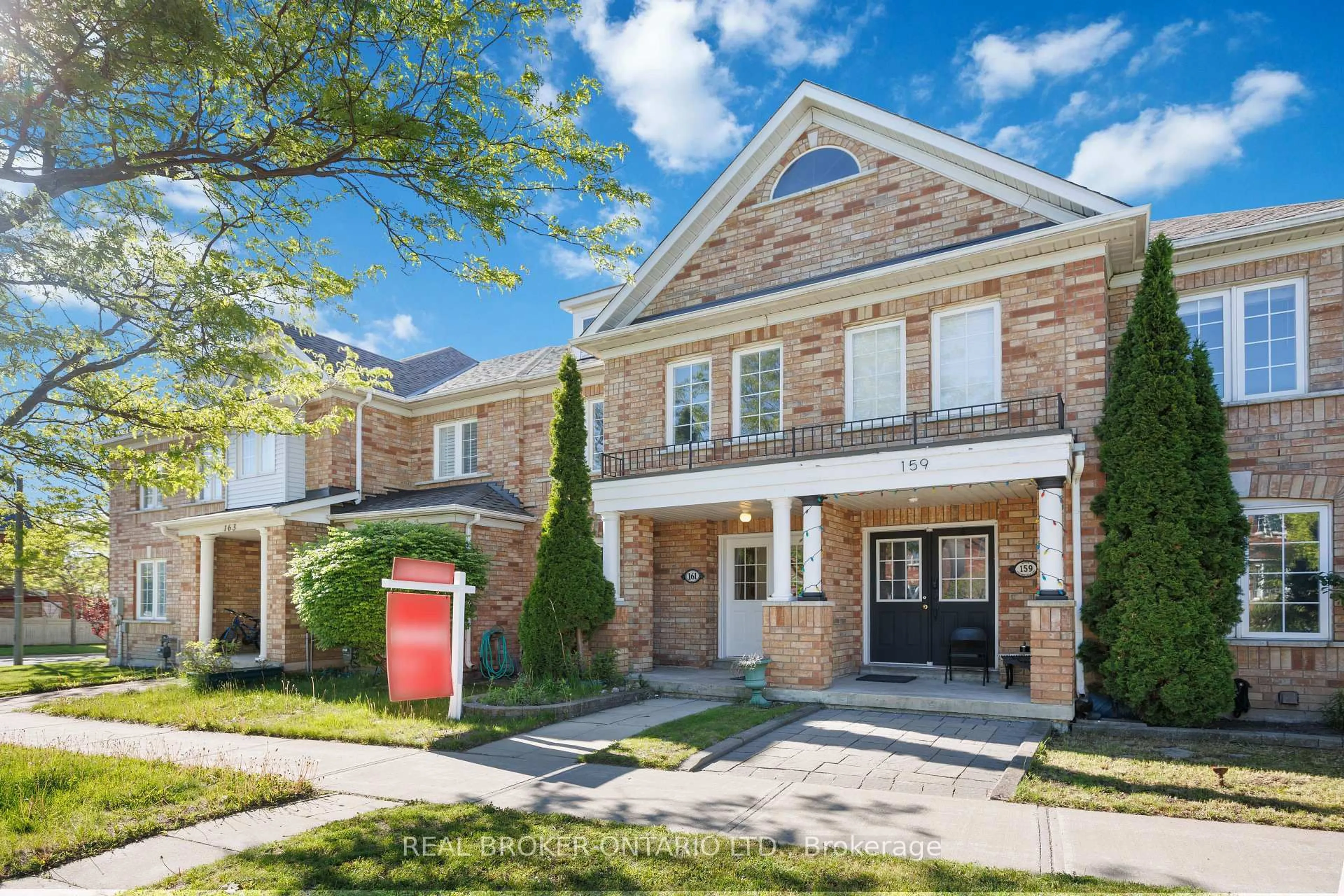 Home with brick exterior material, street for 161 South Unionville Ave, Markham Ontario L3R 5X6