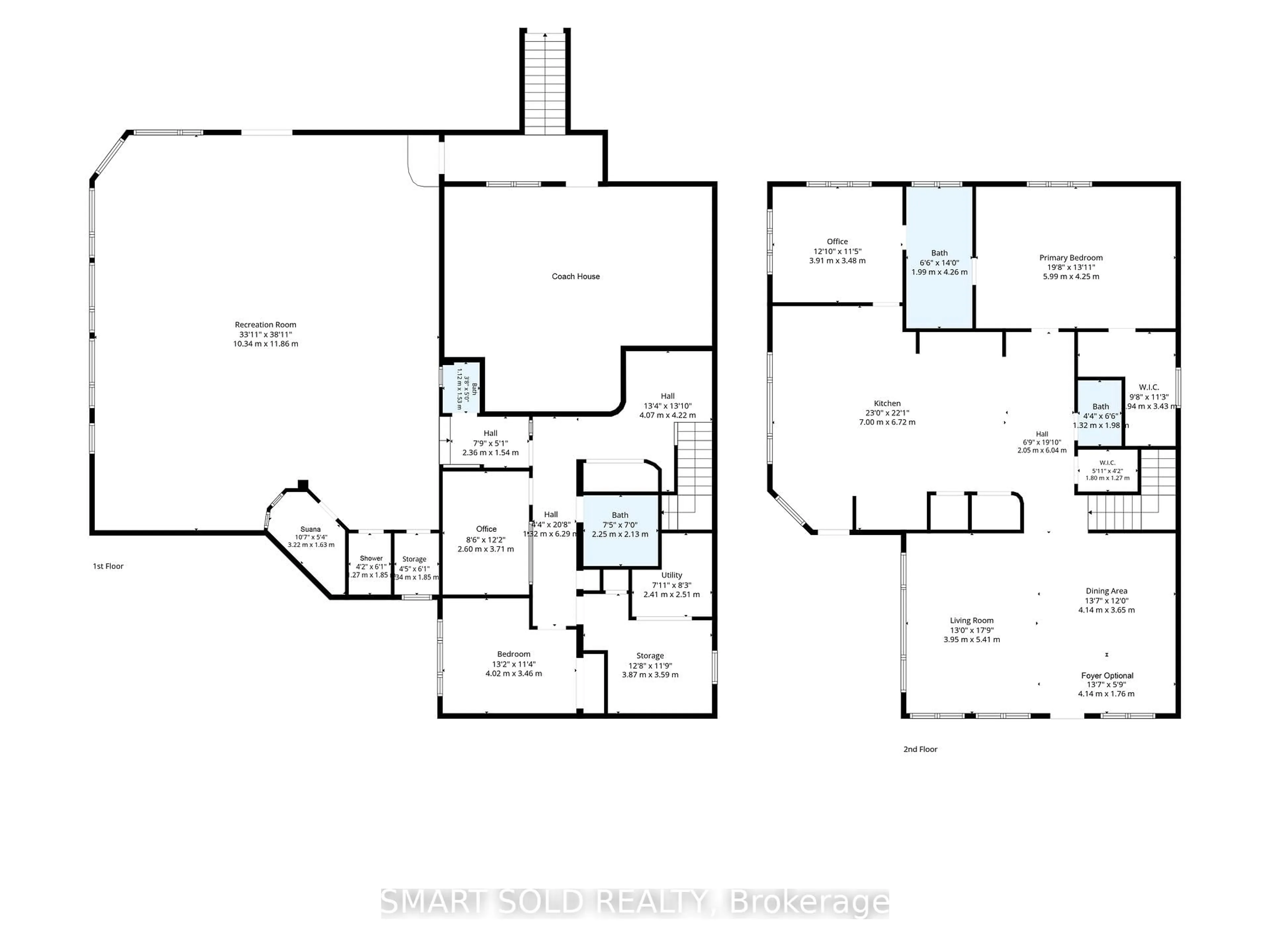 Floor plan for 7602 Reesor Rd, Markham Ontario L6B 1A8