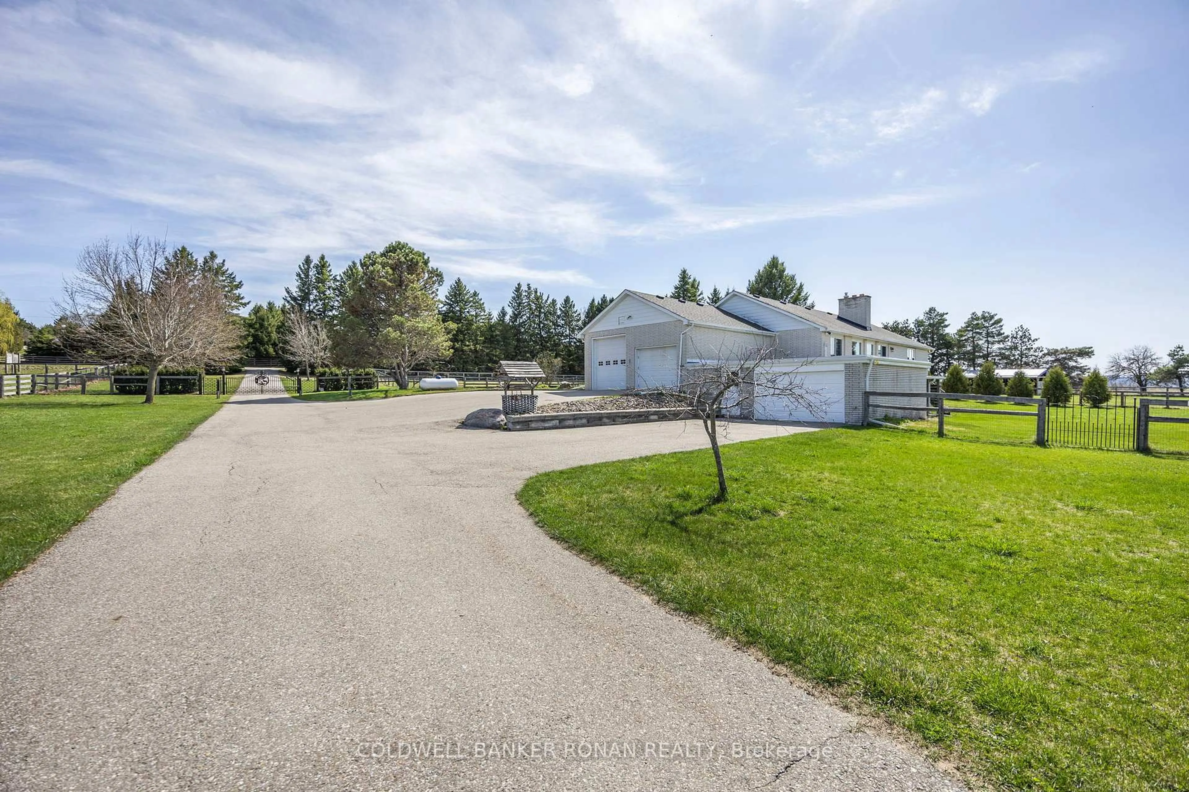 A pic from outside/outdoor area/front of a property/back of a property/a pic from drone, unknown for 8058 20th Sdrd, Adjala-Tosorontio Ontario L0G 1L0