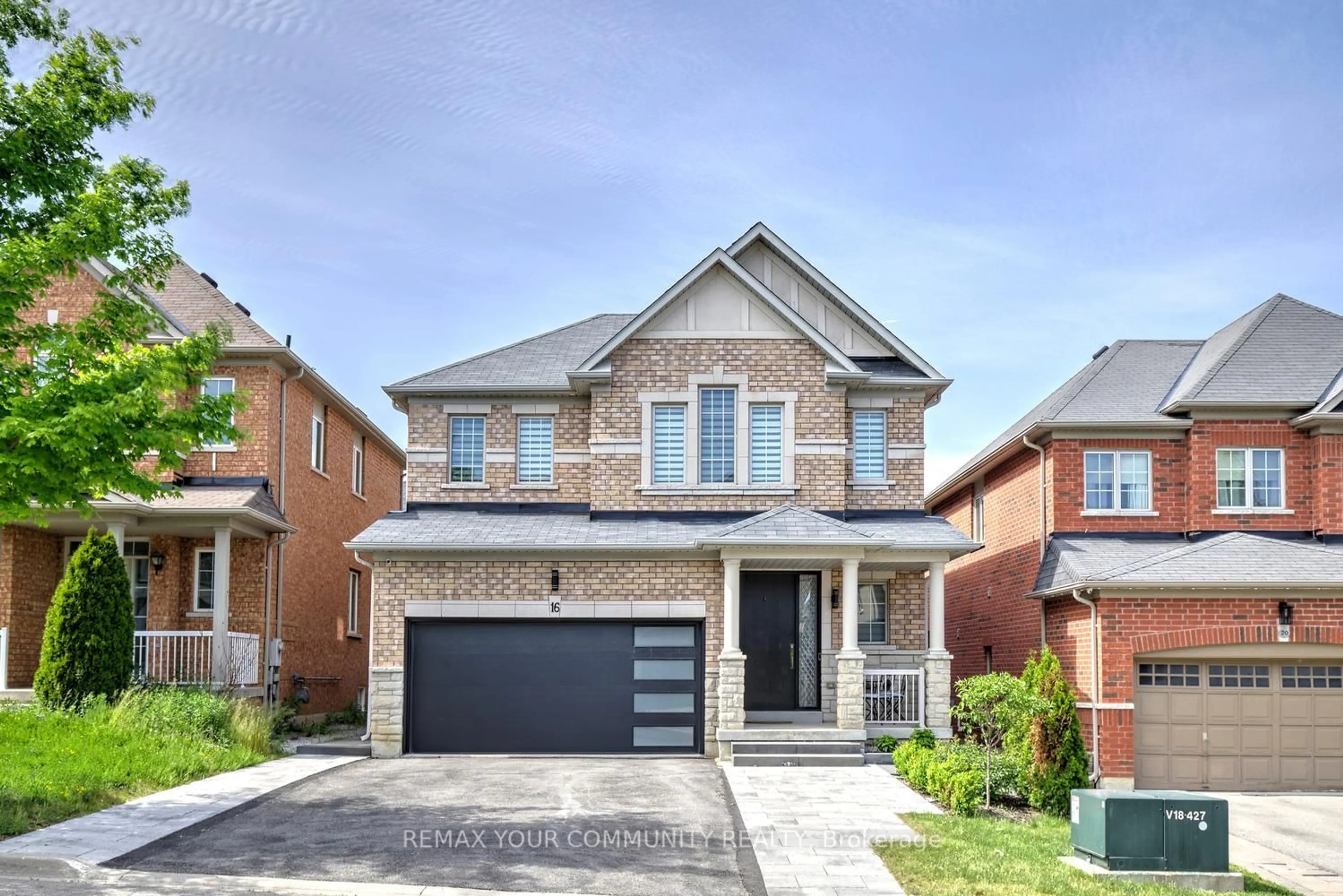Home with brick exterior material, street for 16 Muret Cres, Vaughan Ontario L6A 4S4