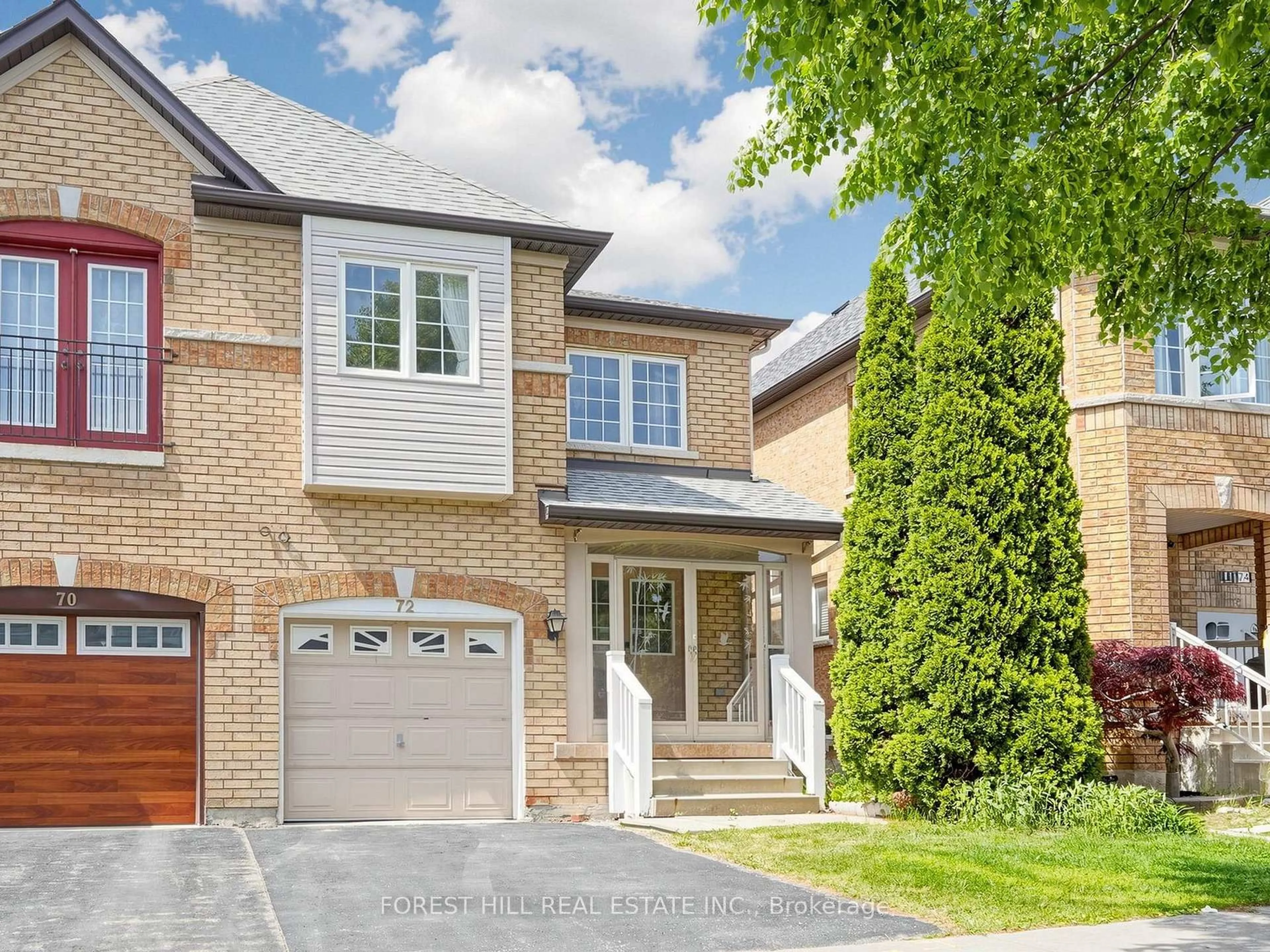 Home with brick exterior material, street for 72 Weatherill Rd, Markham Ontario L6C 2P5