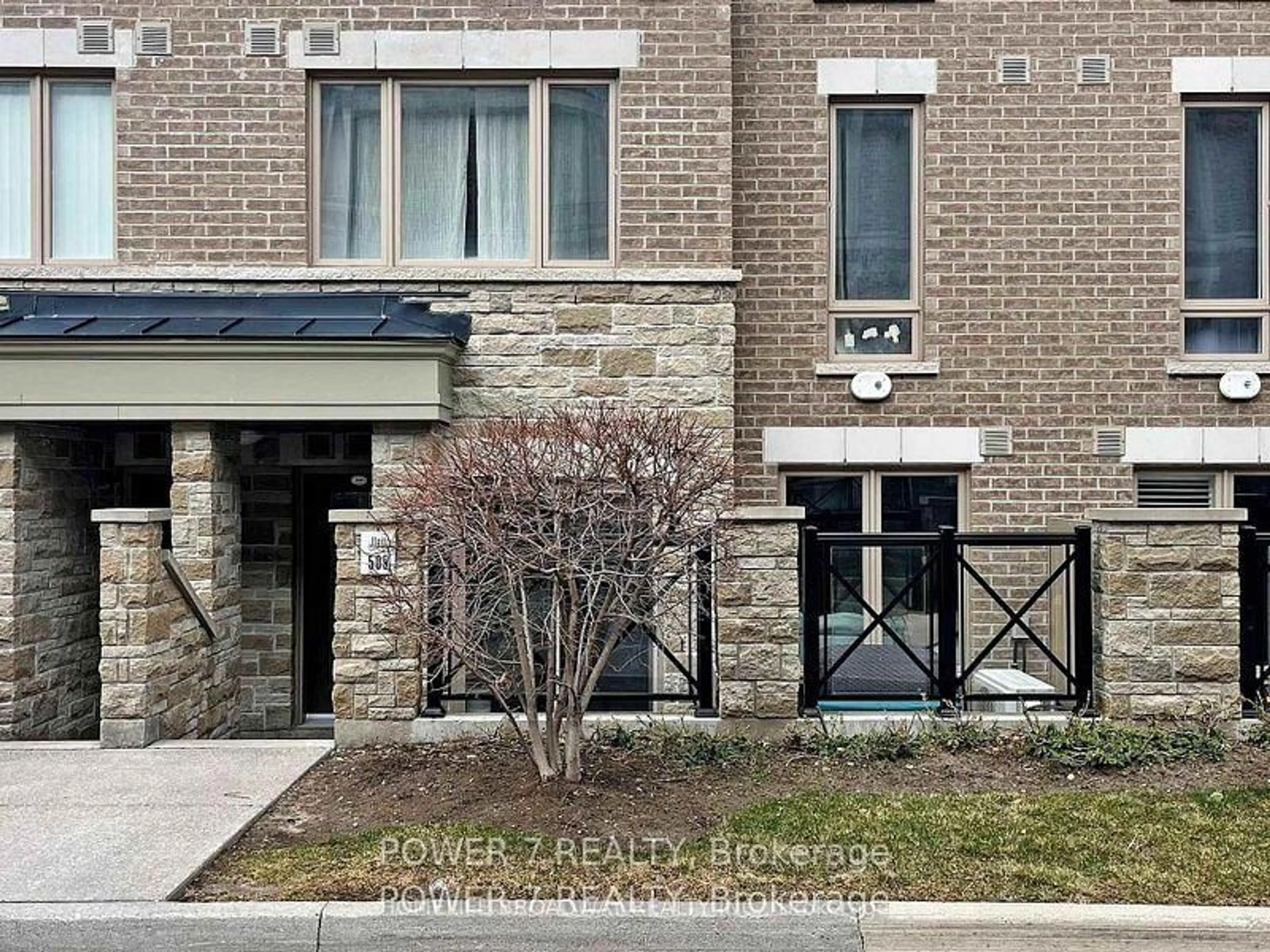 Home with brick exterior material, street for 30 Dunsheath Way #509, Markham Ontario L6B 1N3