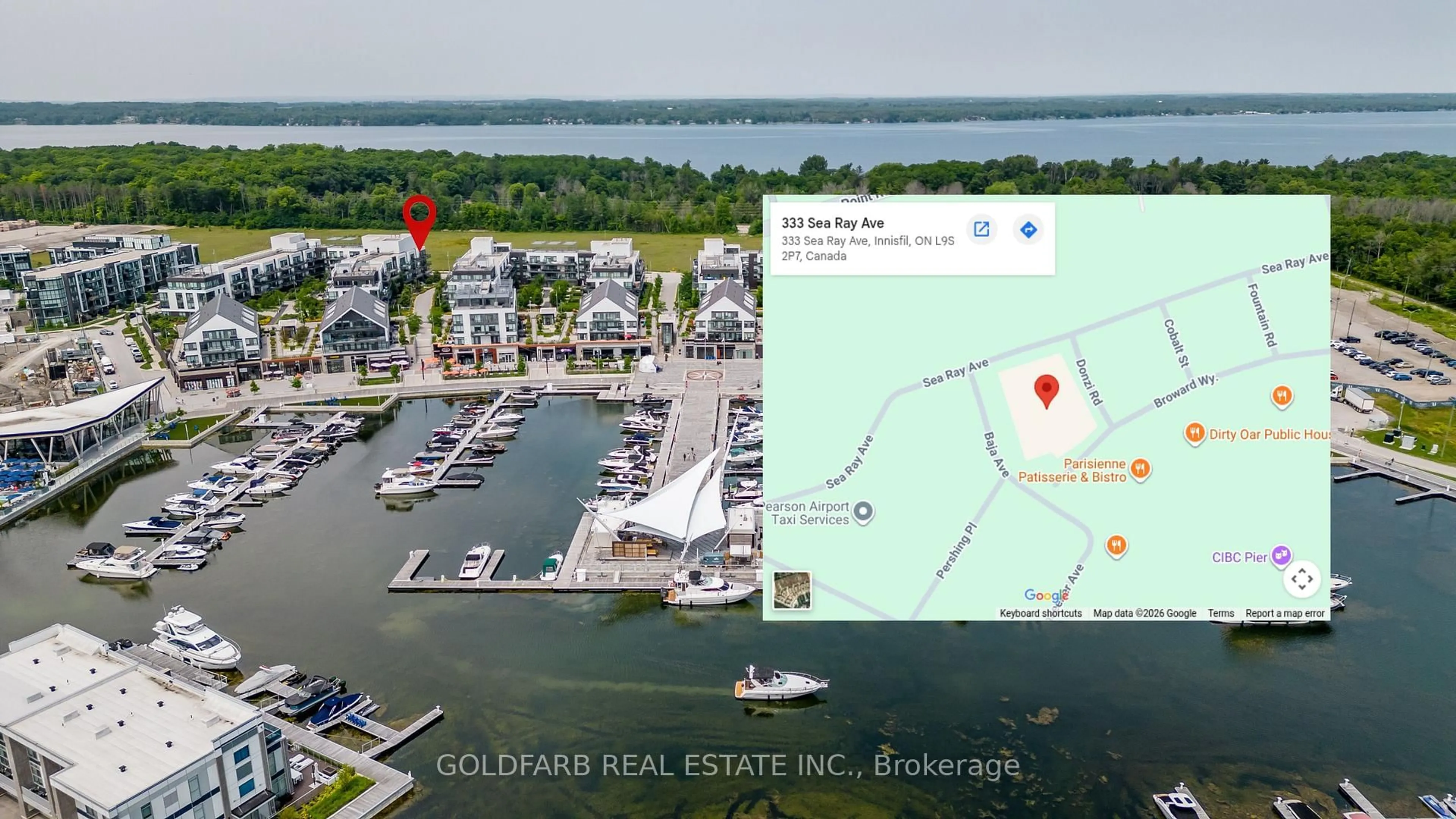 Picture of a map for 333 Sea Ray Ave #D322, Innisfil Ontario L9S 0M3