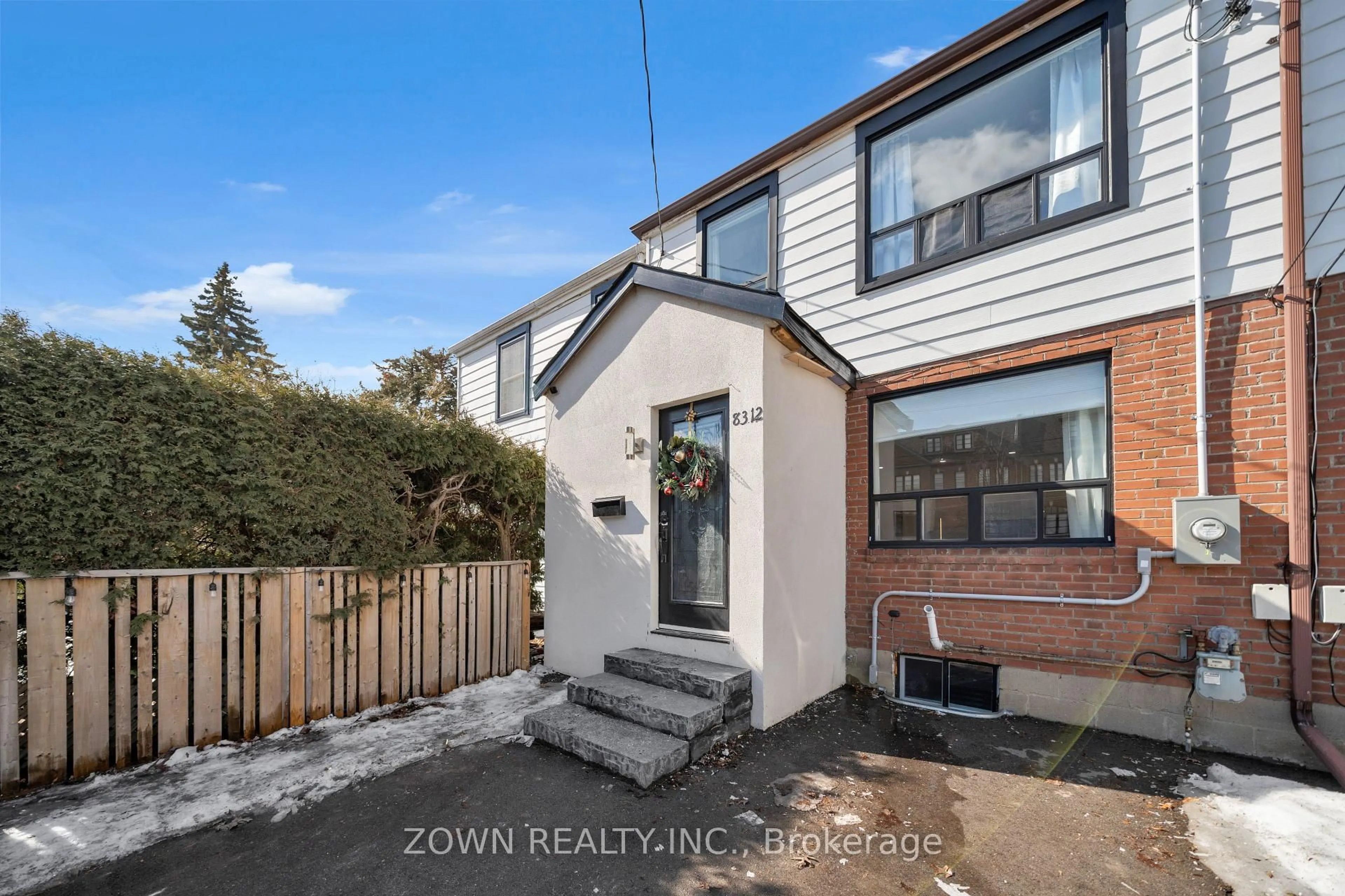 A pic from outside/outdoor area/front of a property/back of a property/a pic from drone, street for 8312 Kipling Ave, Vaughan Ontario L4L 2A8