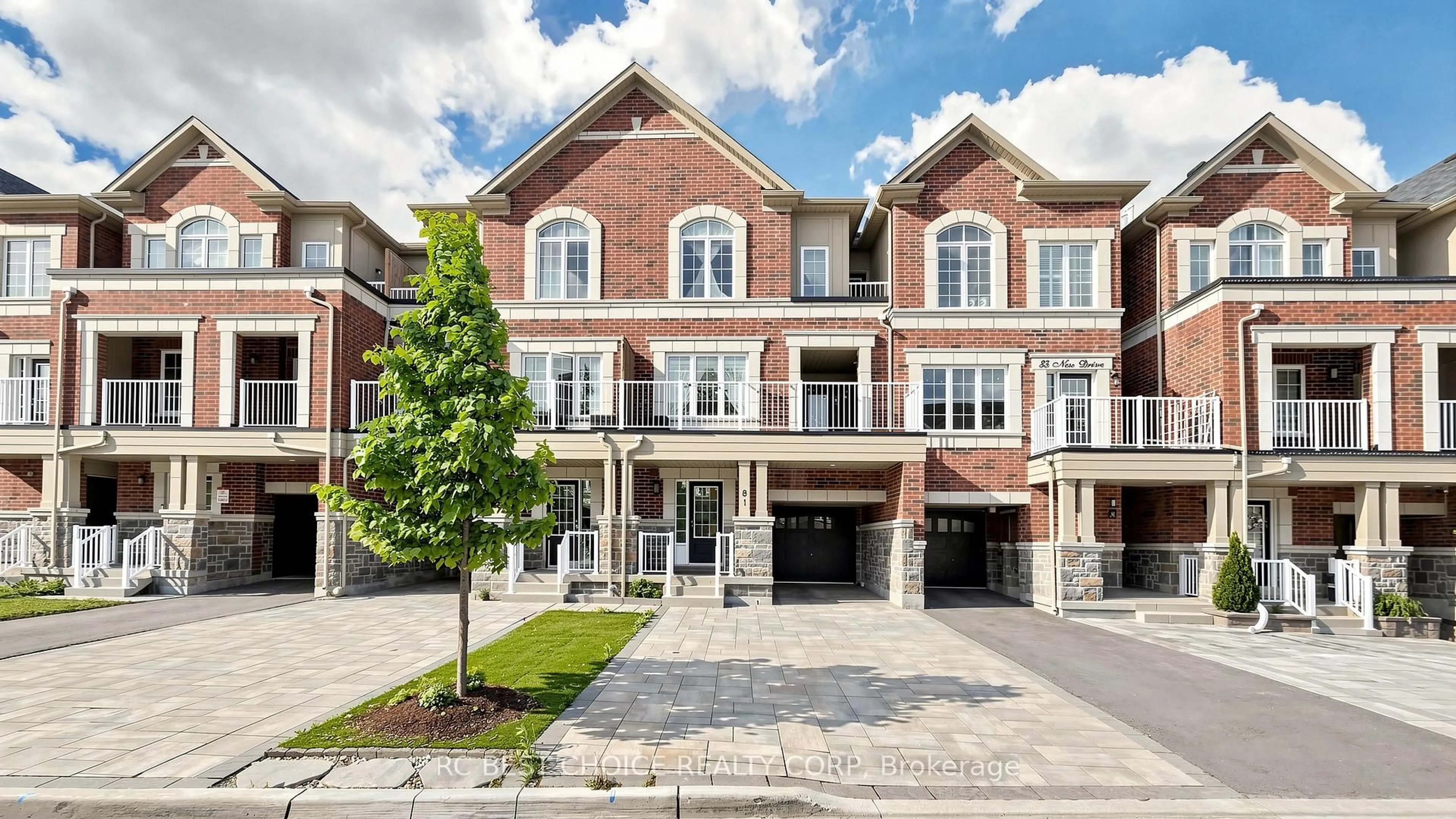 Home with brick exterior material, street for 81 Ness Dr, Richmond Hill Ontario L4S 0K8