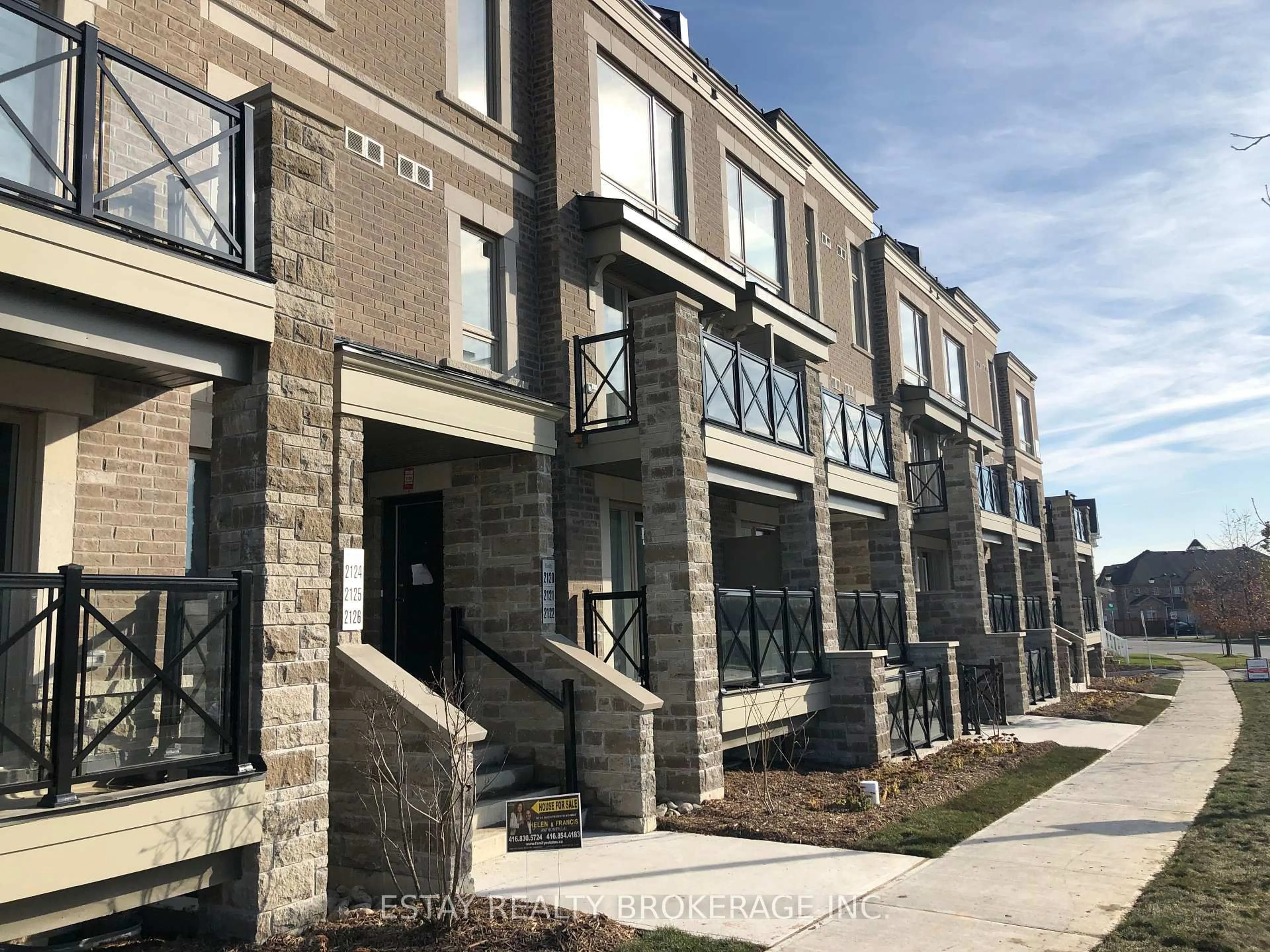 Home with brick exterior material, unknown for 2 Westmeath Lane #2118, Markham Ontario L6B 1N5