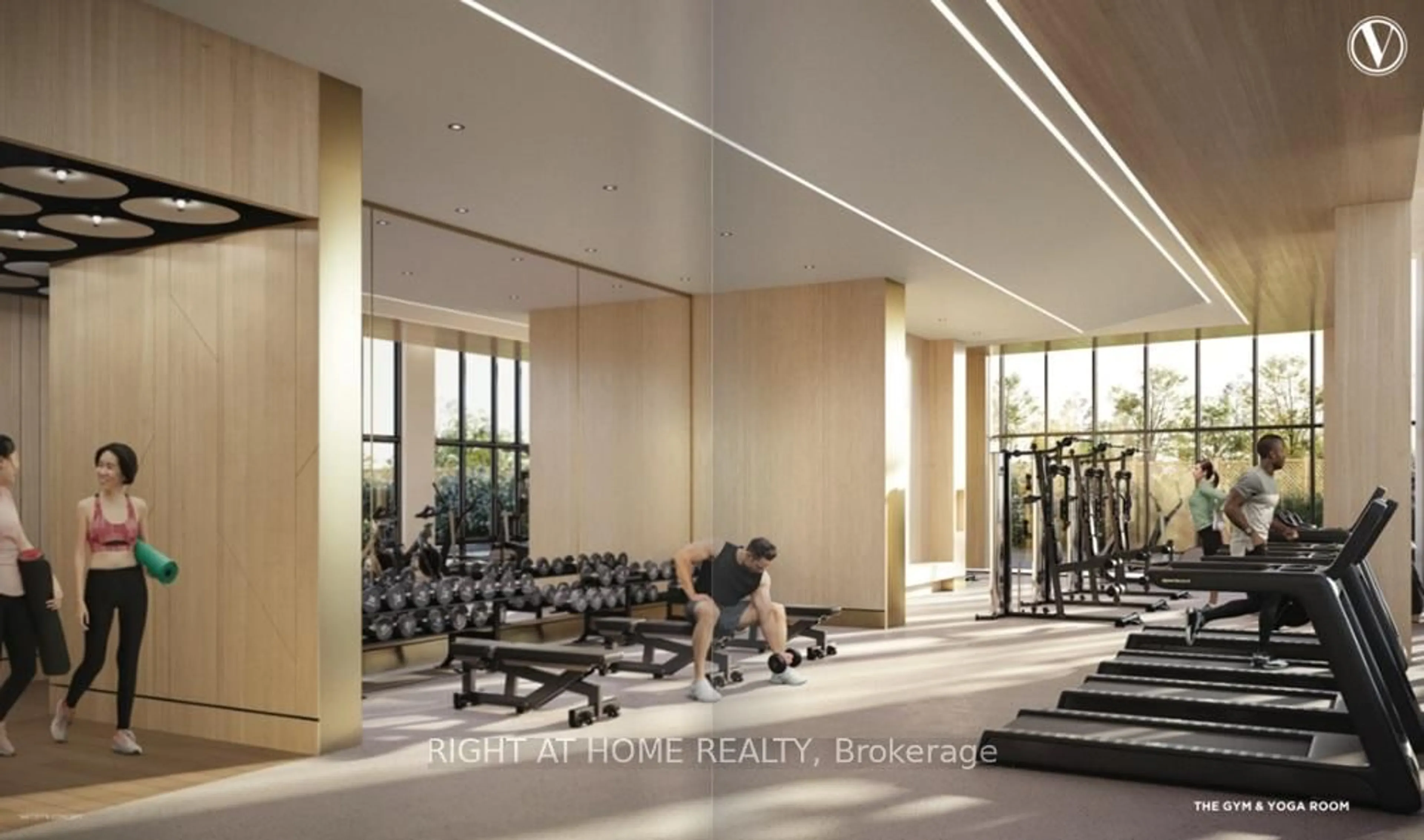 Gym or fitness room for 2851 Hwy 7 St #1101, Vaughan Ontario L4K 1W2
