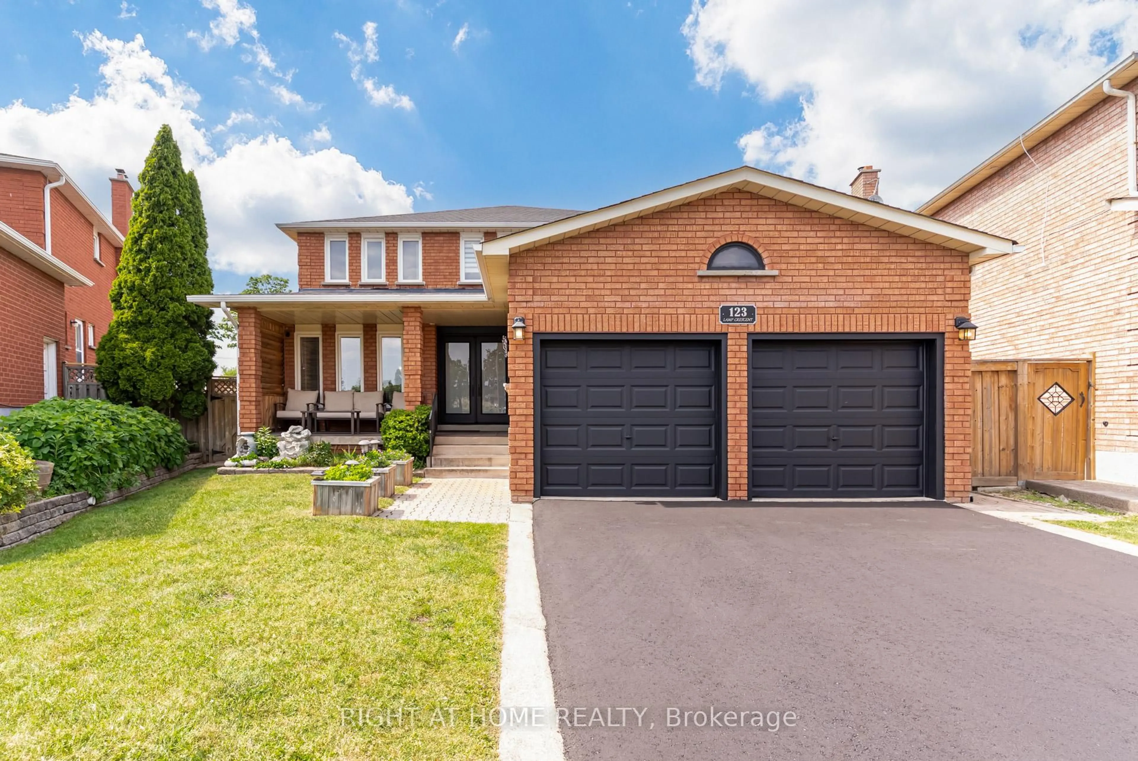 Home with brick exterior material, street for 123 Lamp Cres, Vaughan Ontario L4L 6J7