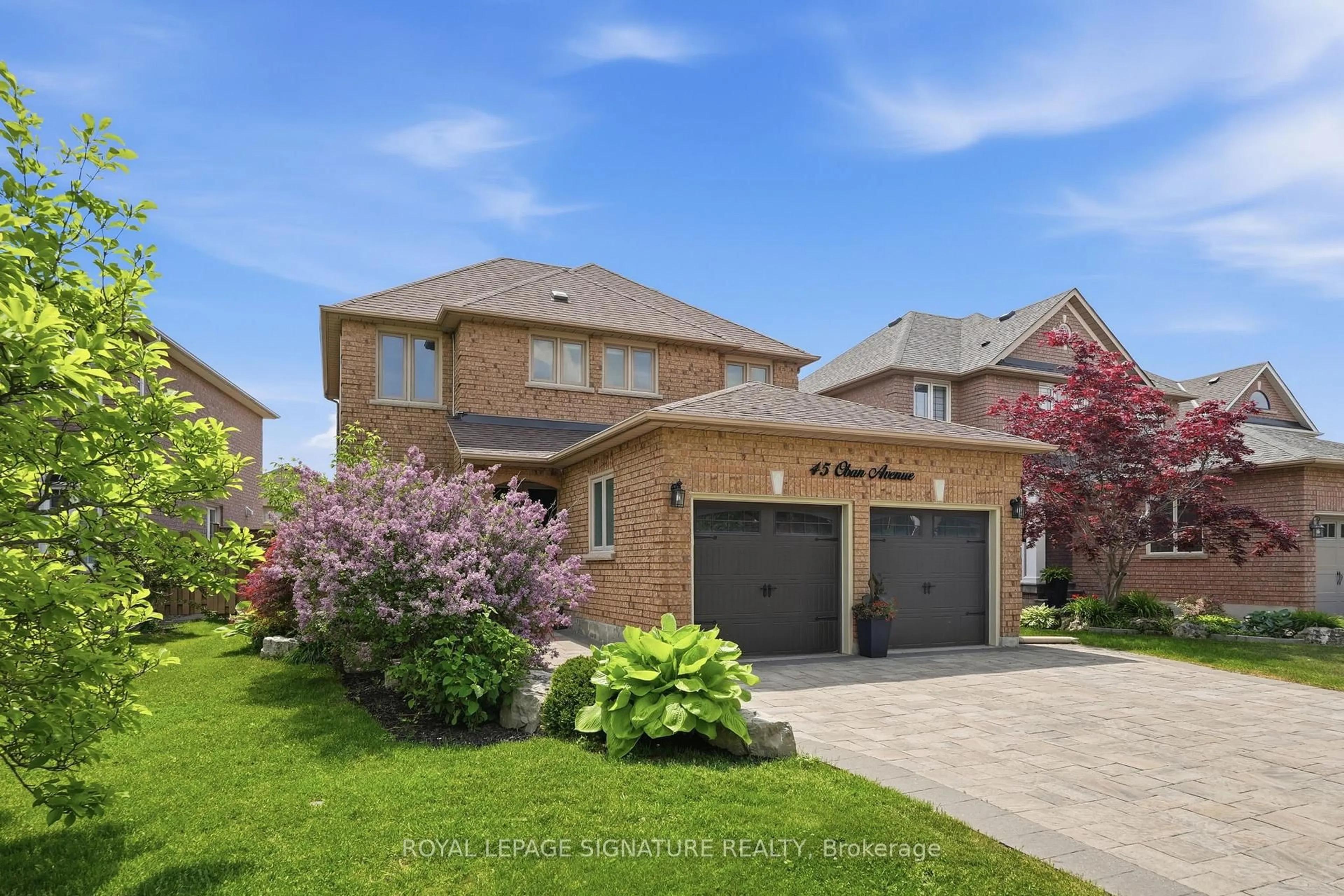 Home with brick exterior material, street for 45 Oban Ave, Vaughan Ontario L6A 2E2
