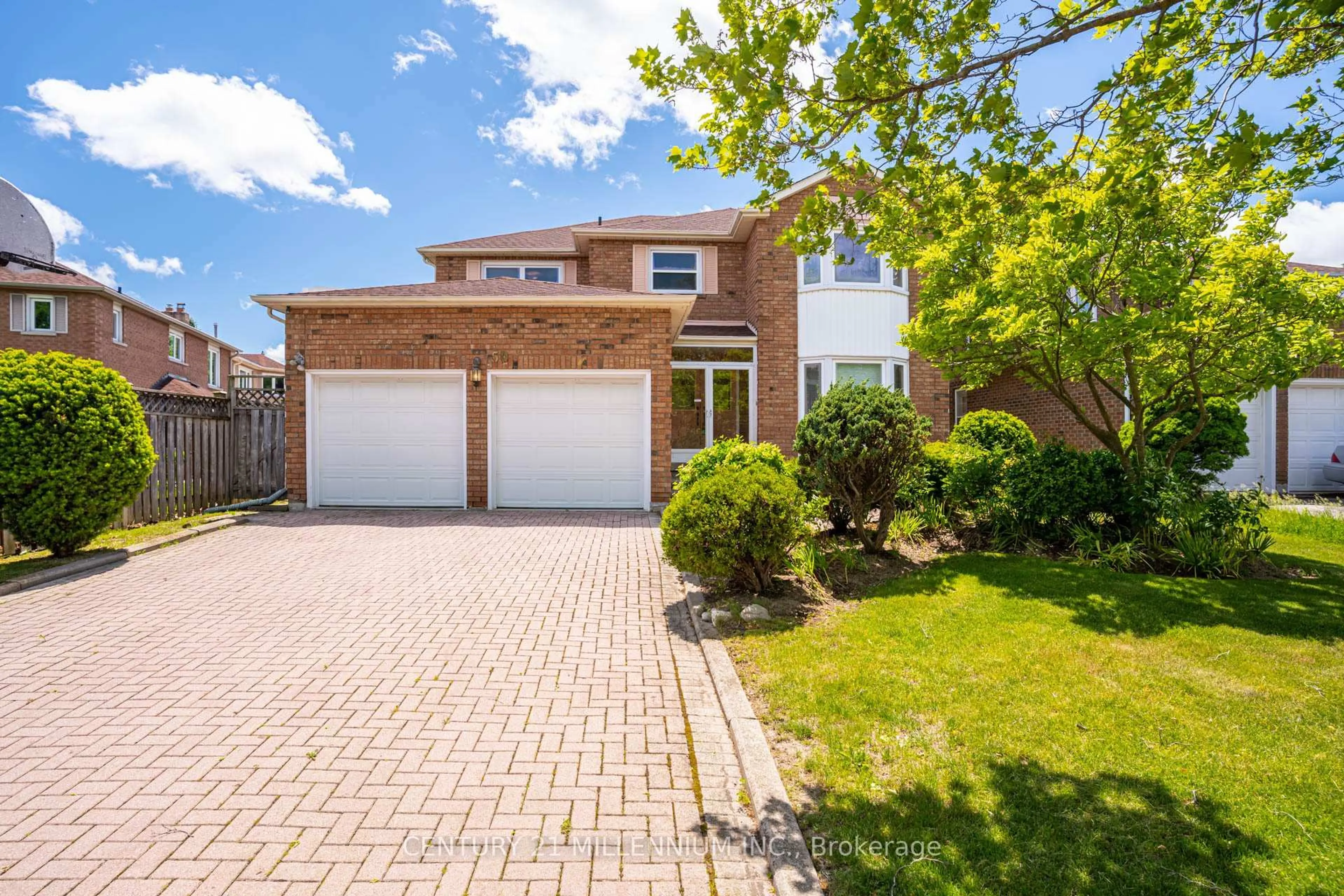 Home with brick exterior material, street for 50 Piccadilly Rd, Richmond Hill Ontario L4B 1S8