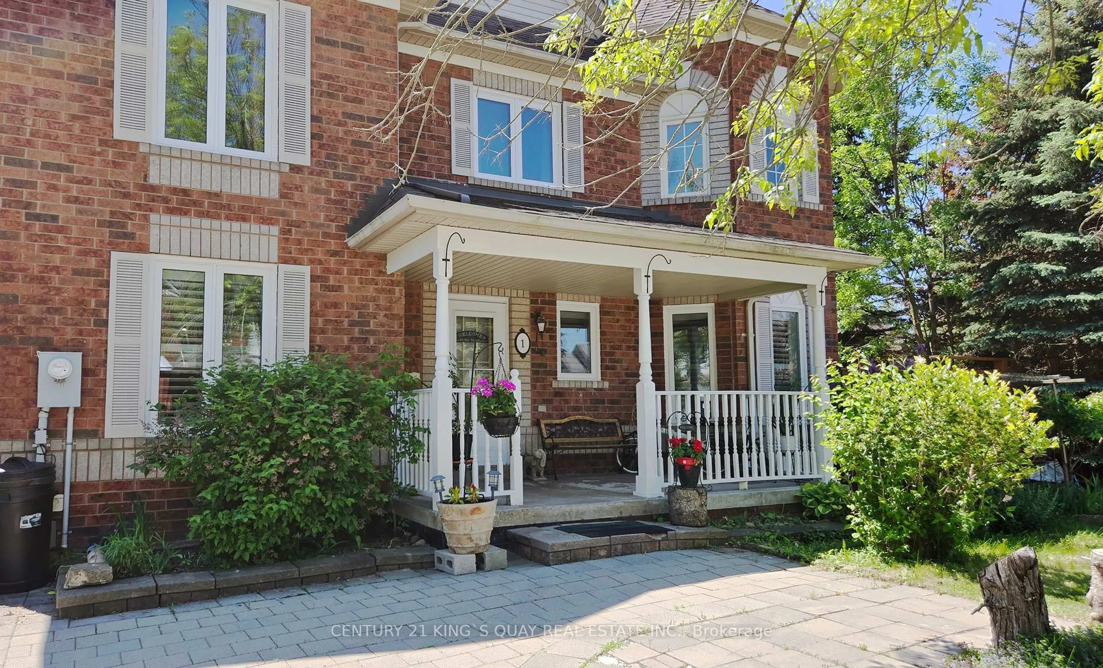 Home with brick exterior material, street for 1 Ostick St, Aurora Ontario L4G 7K4