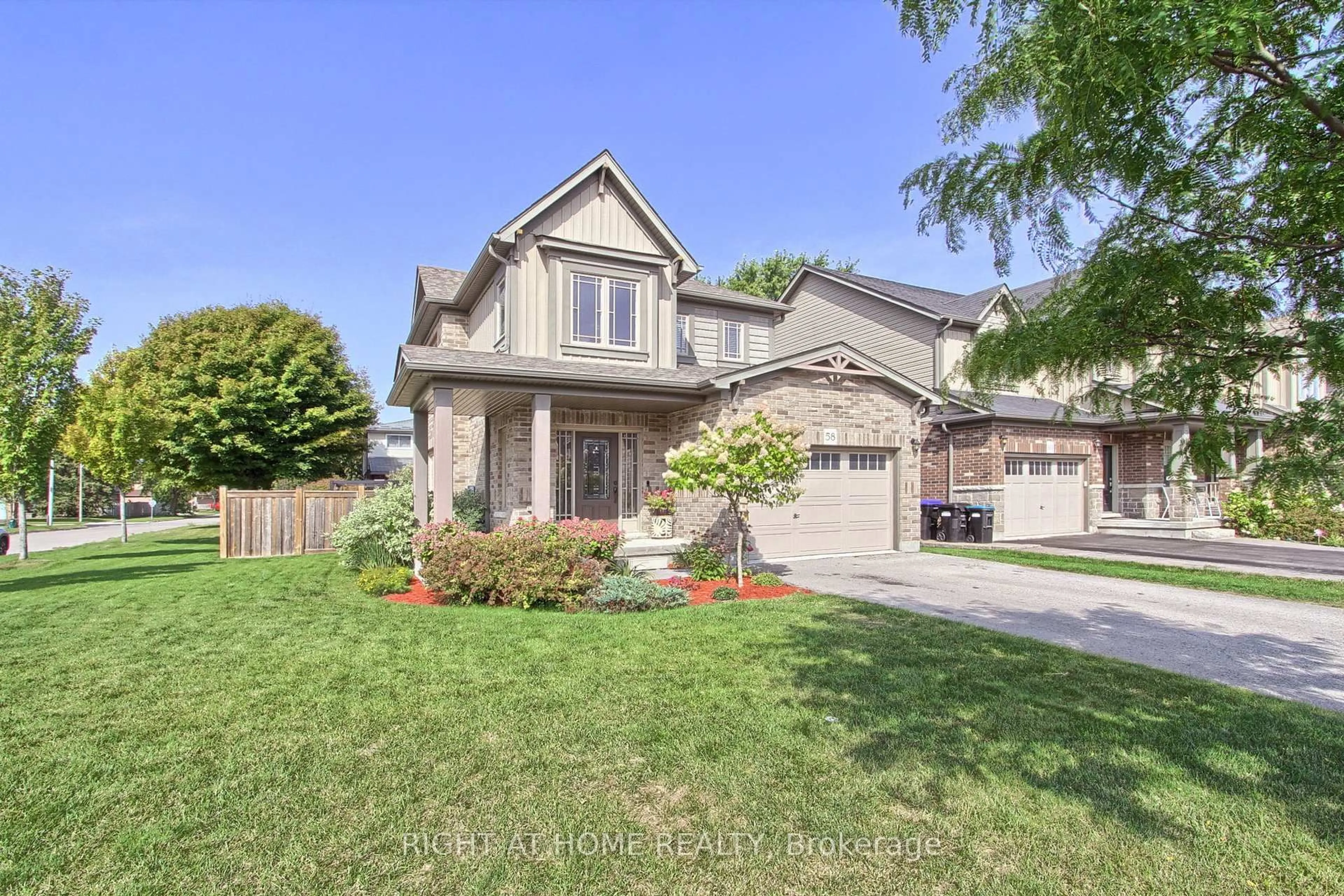 Home with brick exterior material, street for 58 Carleton Tr, New Tecumseth Ontario L0G 1A0