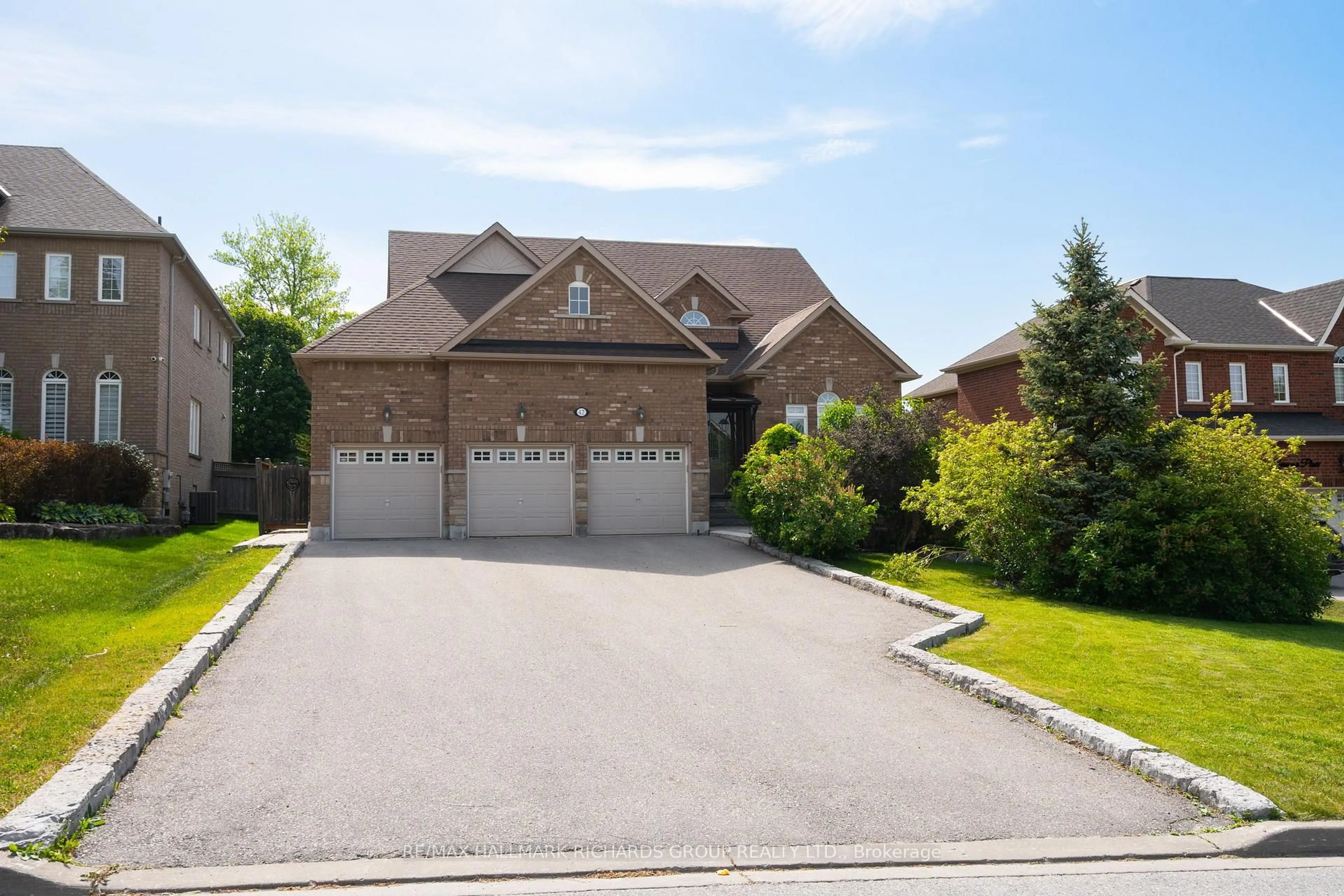 Home with brick exterior material, street for 42 Germana Pl, Vaughan Ontario L6A 4R5