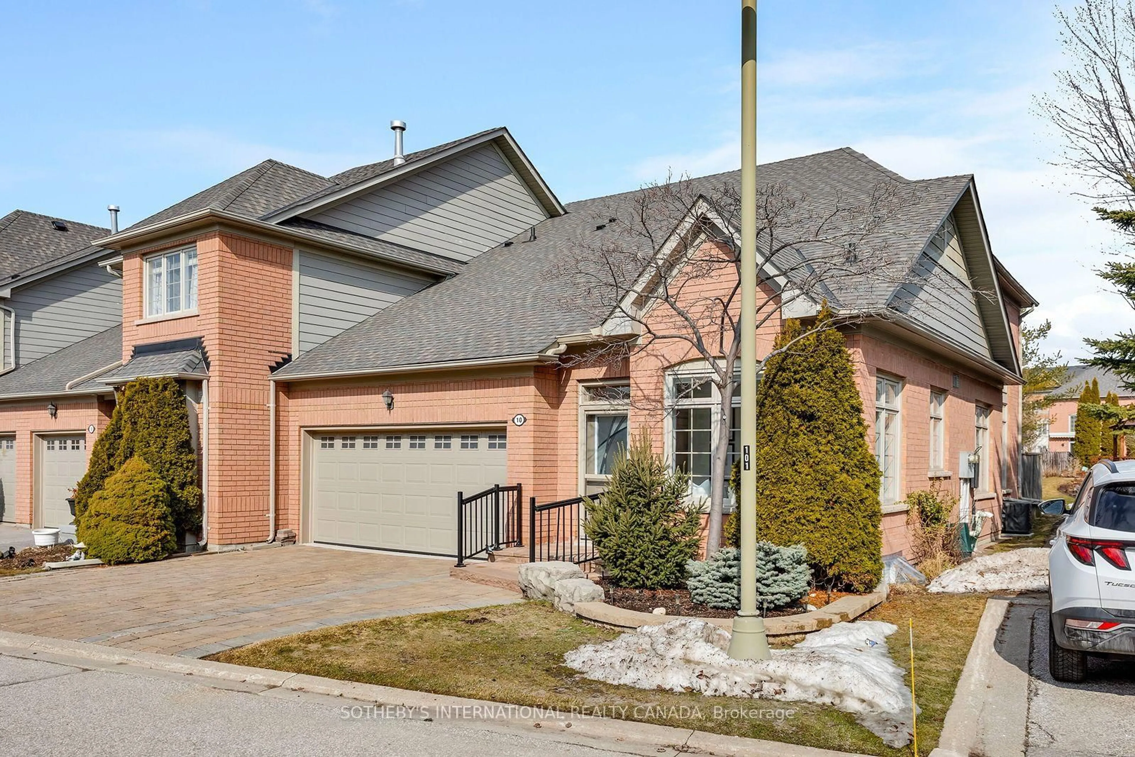 Home with brick exterior material, street for 10 Belle Terre Way, Markham Ontario L6E 2A2