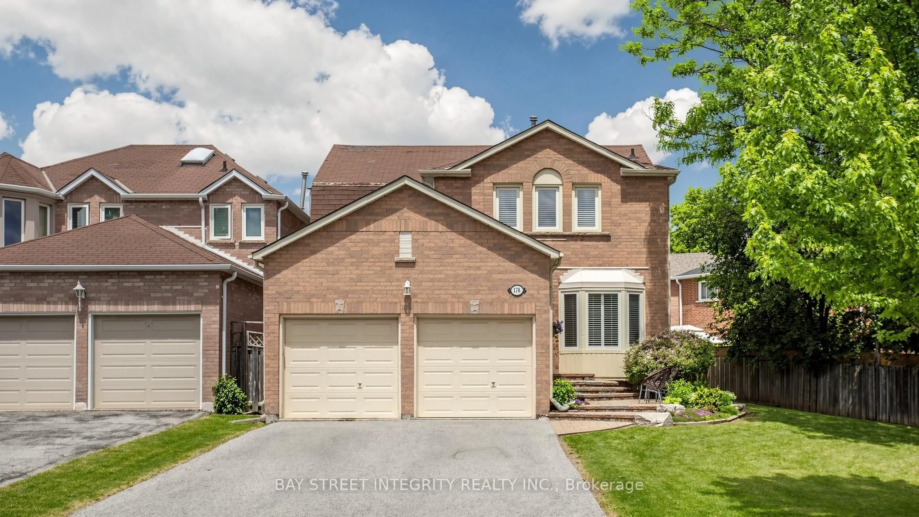 Home with brick exterior material, street for 178 Roseborough Cres, Vaughan Ontario L4J 4V6
