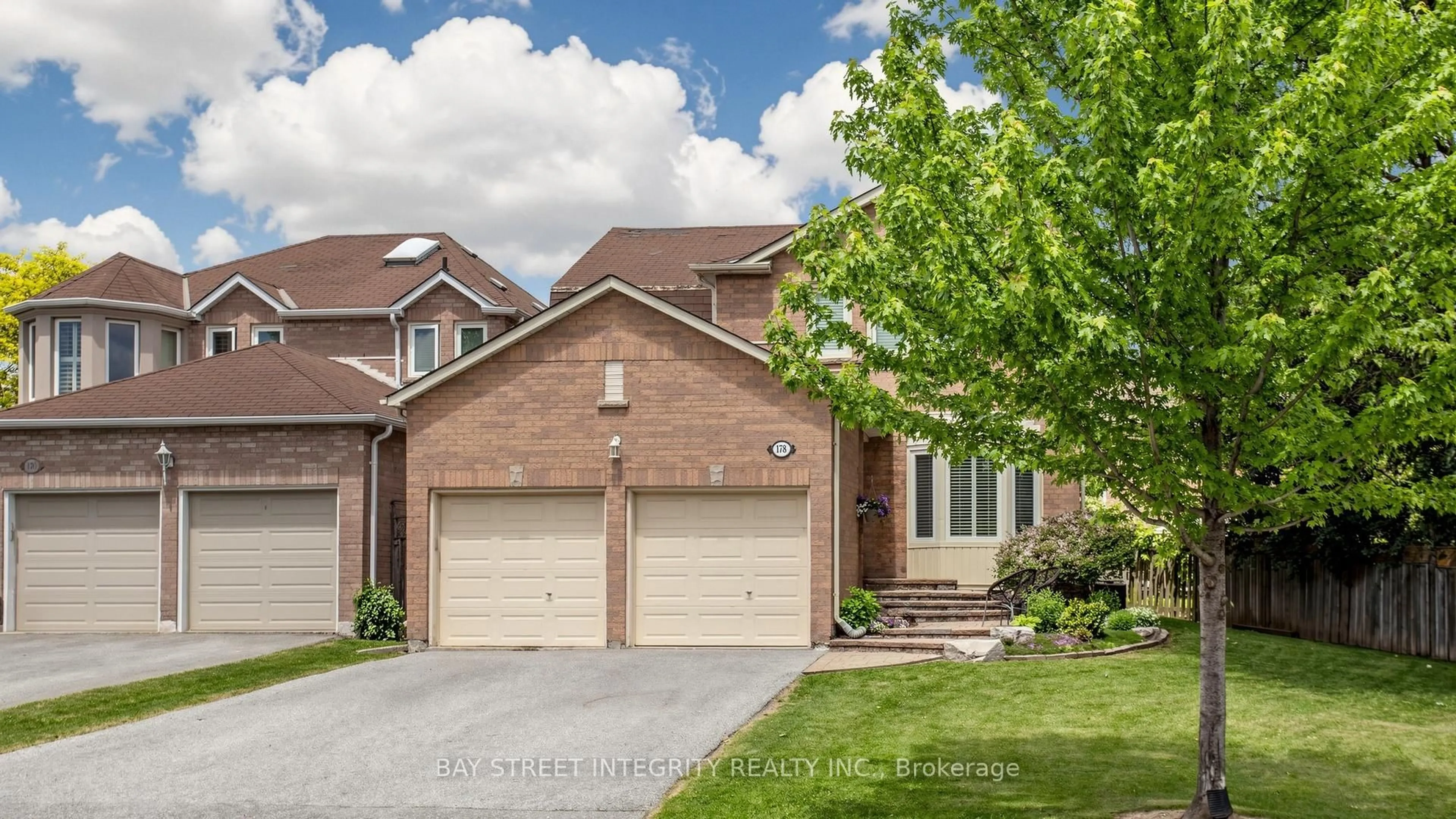 Home with brick exterior material, street for 178 Roseborough Cres, Vaughan Ontario L4J 4V6