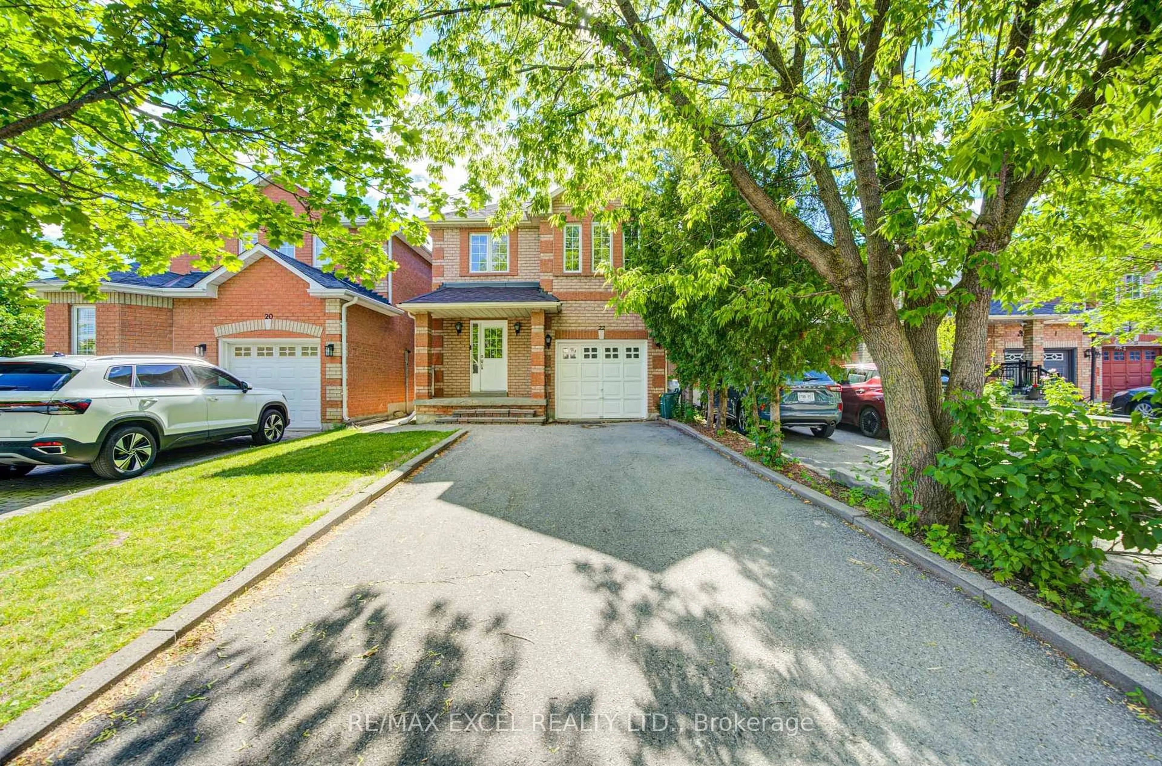 Home with brick exterior material, street for 22 Horstman St, Markham Ontario L3S 4G7