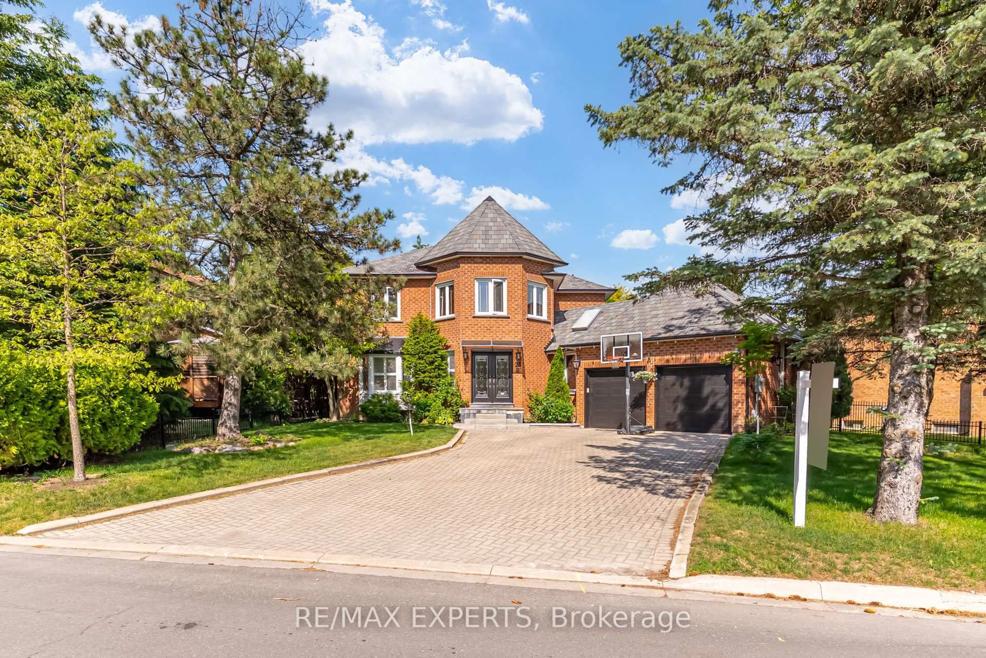 Home with brick exterior material, street for 23 Bloomfield Tr, Richmond Hill Ontario L4E 2J7