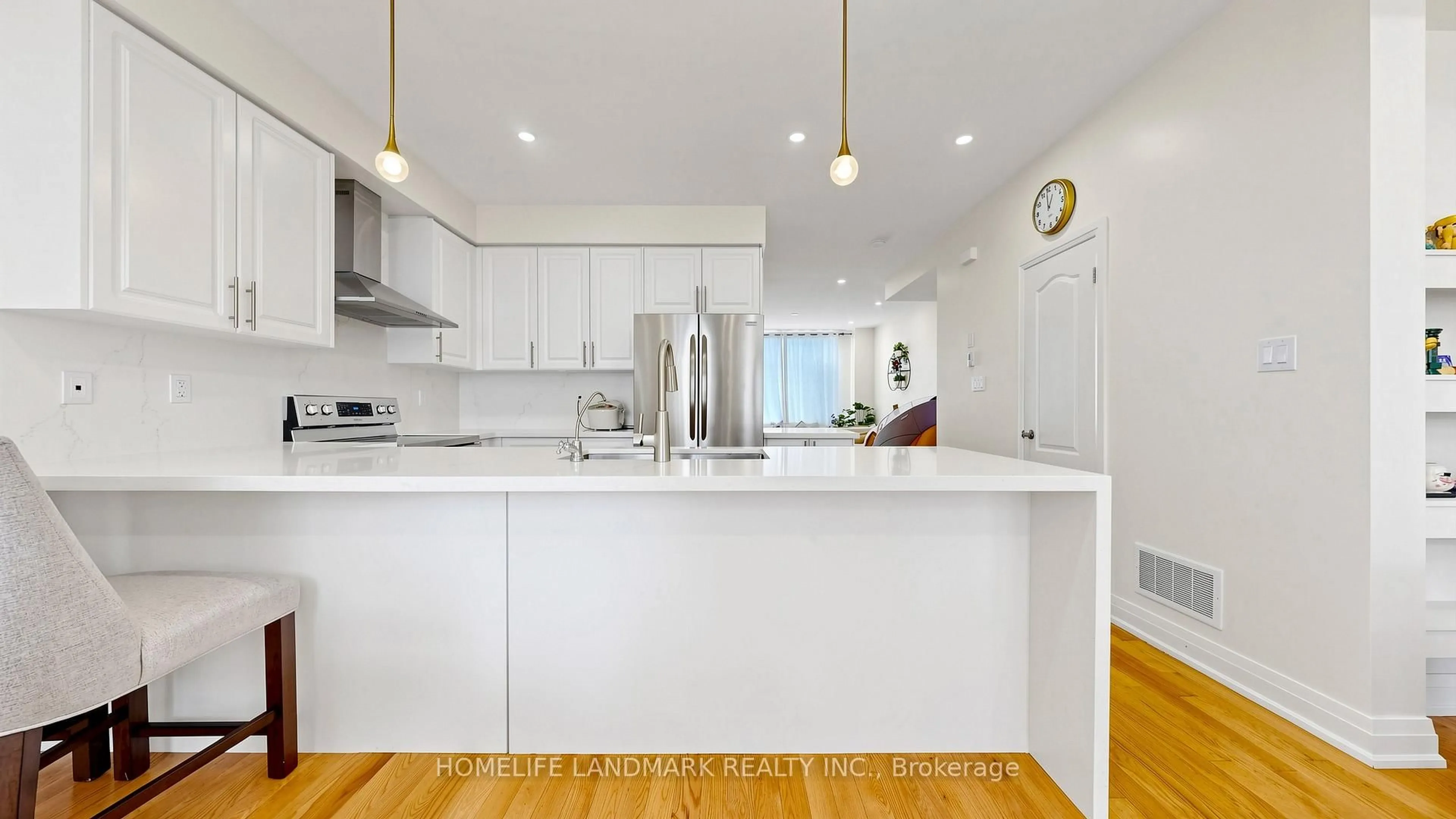 Open concept kitchen, unknown for 12 McClary's Way, Markham Ontario L3R 9S3