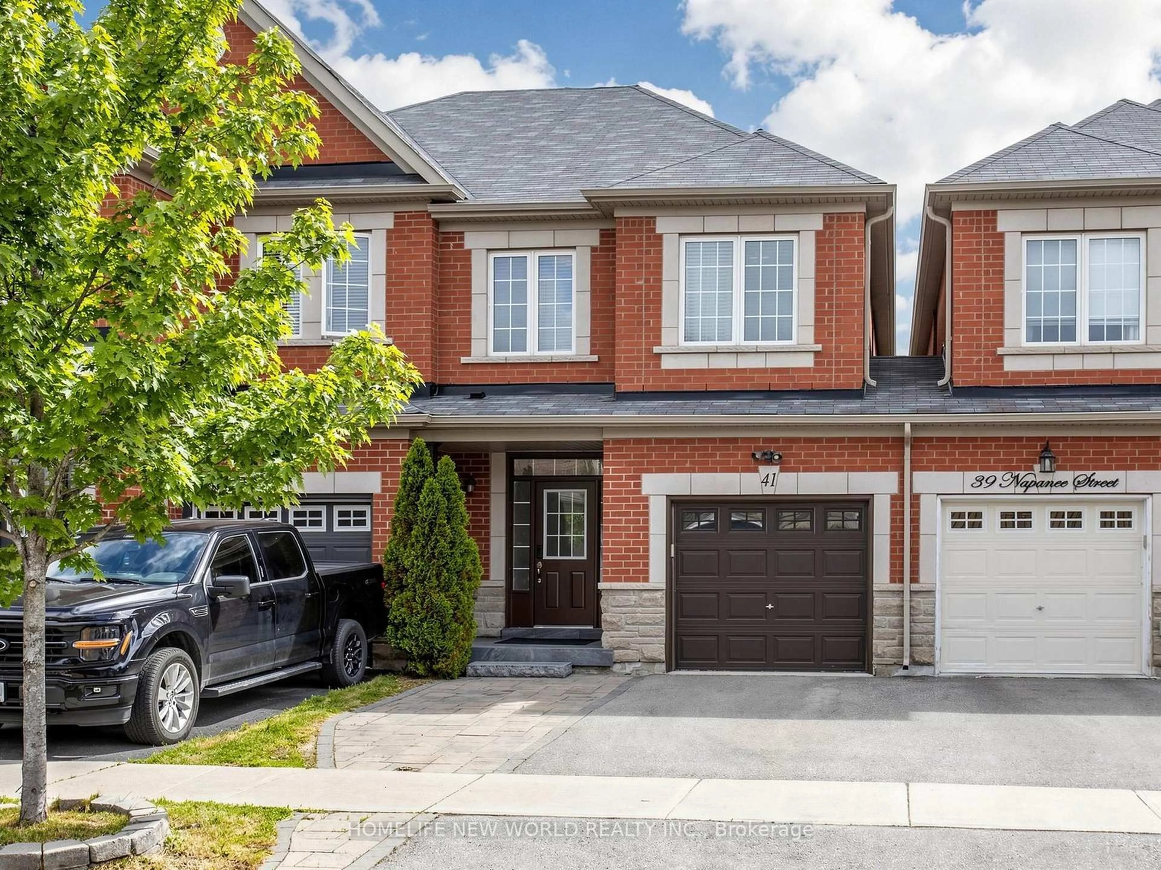 Home with brick exterior material, street for 41 Napanee St, Richmond Hill Ontario L4E 0X3