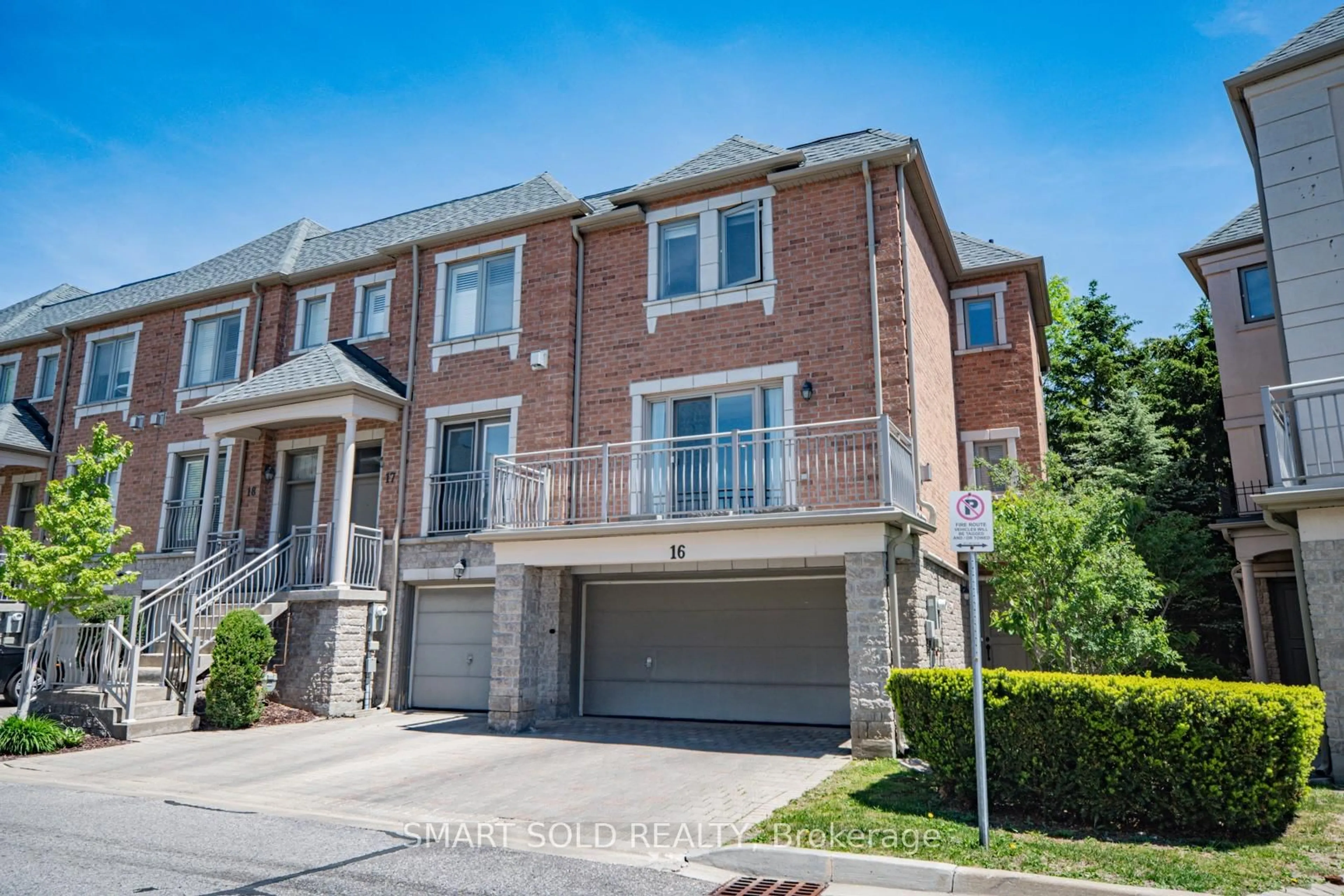 Home with brick exterior material, street for 9133 Bayview Ave #16, Richmond Hill Ontario L4B 4C5