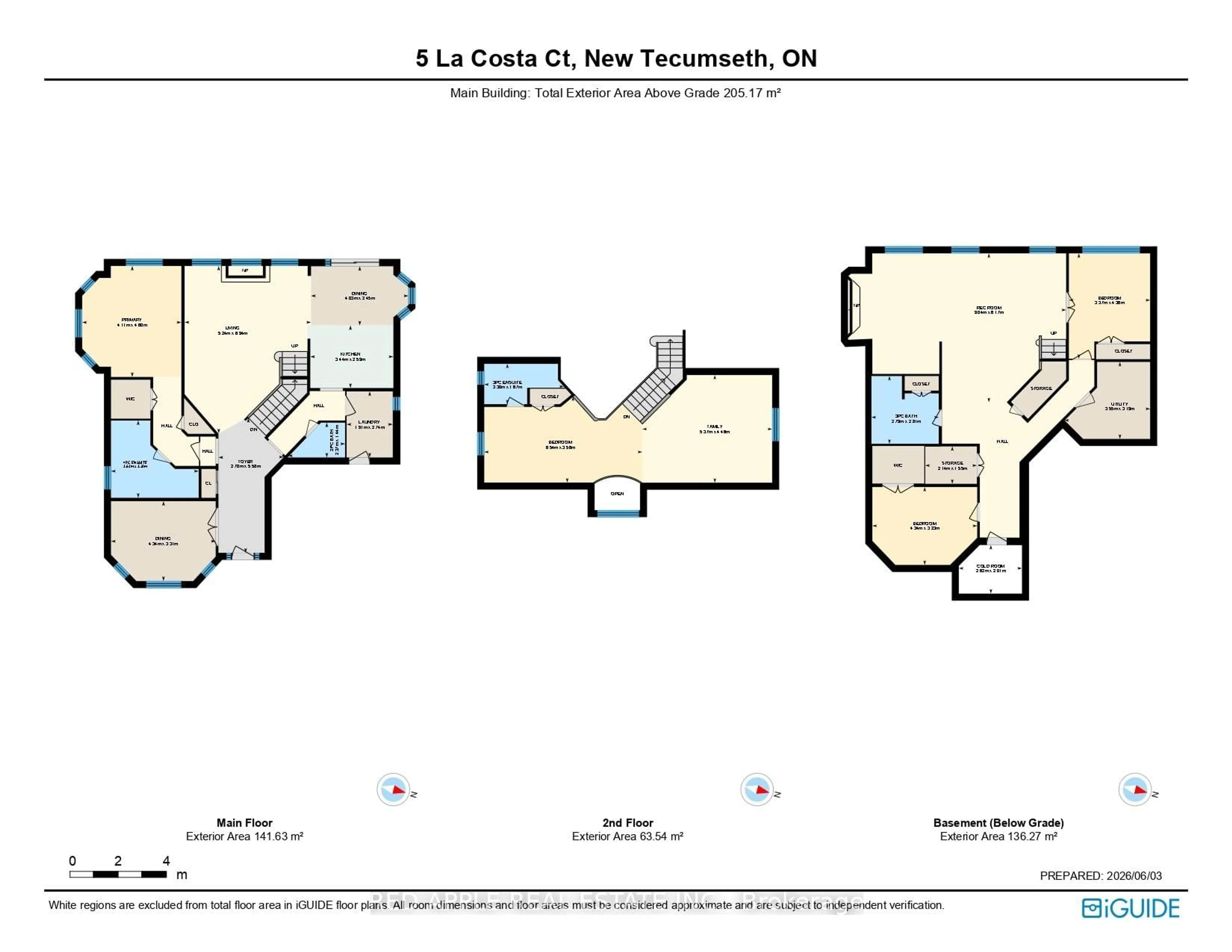 Floor plan for 5 La Costa Crt, New Tecumseth Ontario L9R 1Z4