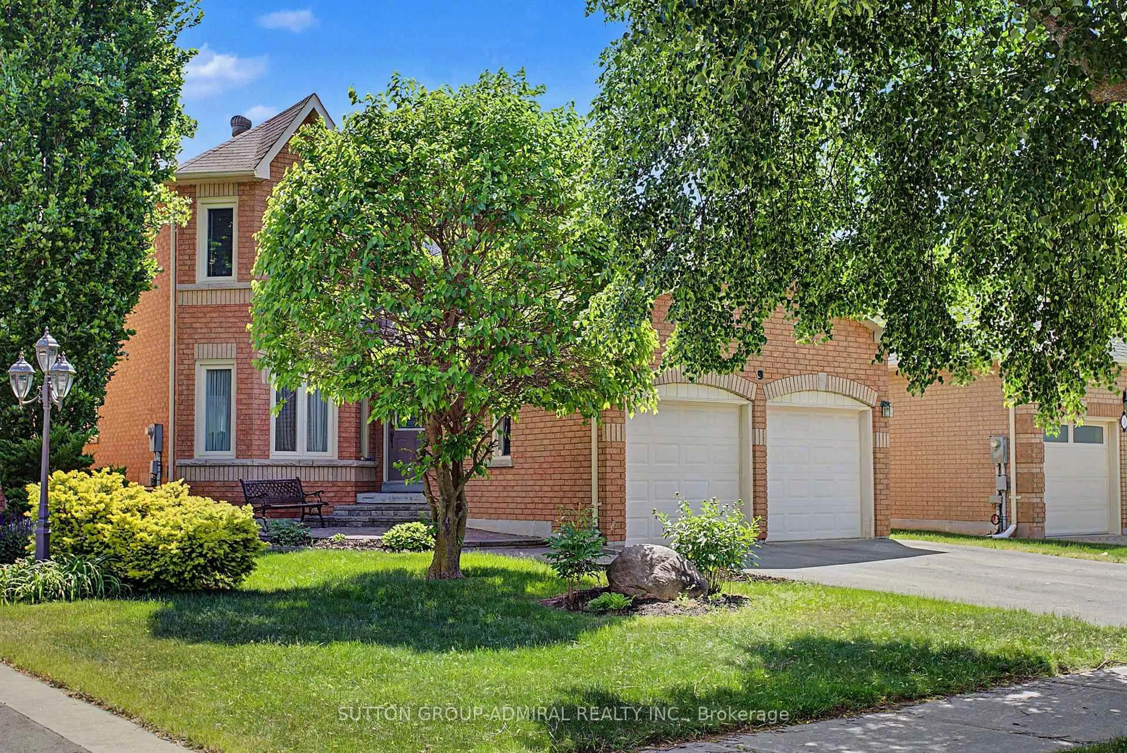Home with brick exterior material, street for 9 Hammerstone Cres, Vaughan Ontario L4J 8B5