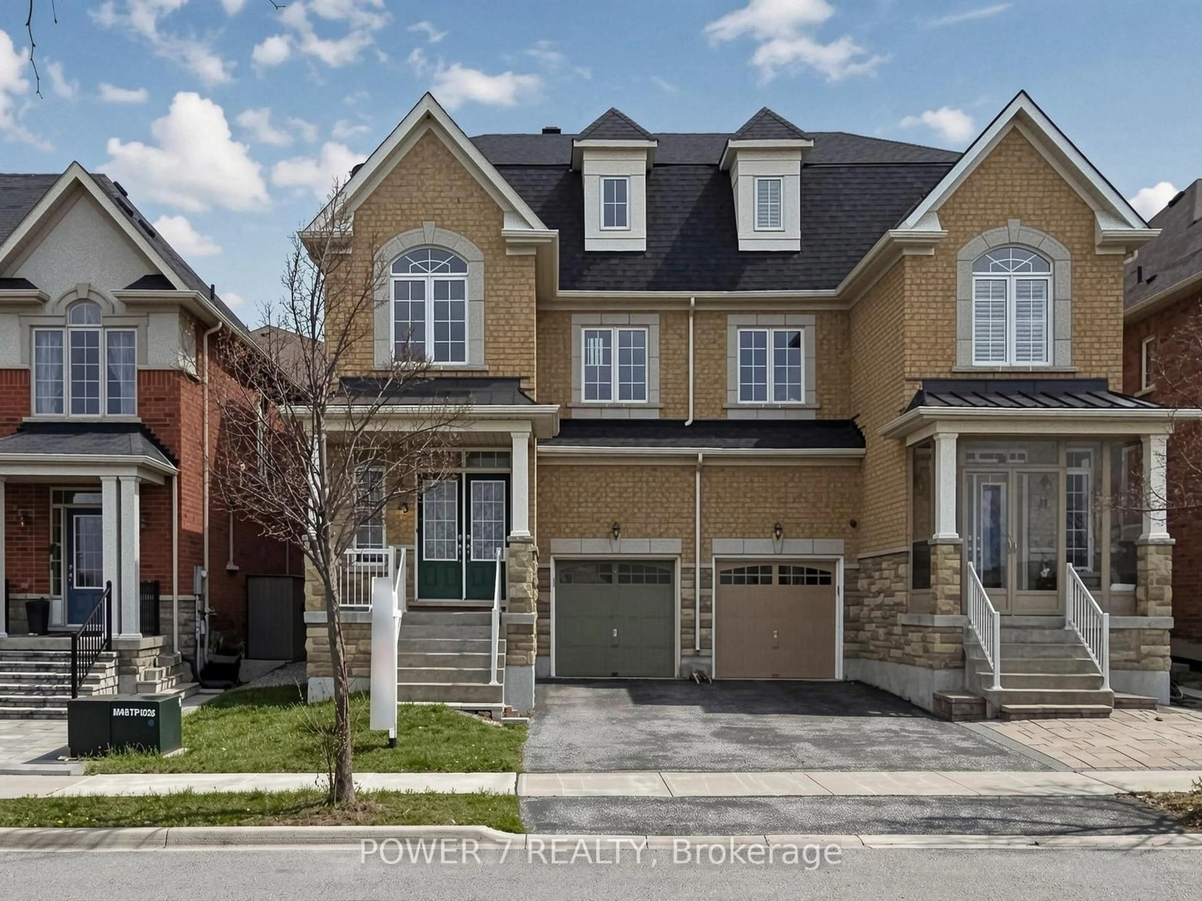 Home with brick exterior material, street for 43 Living Cres, Markham Ontario L6C 0T7