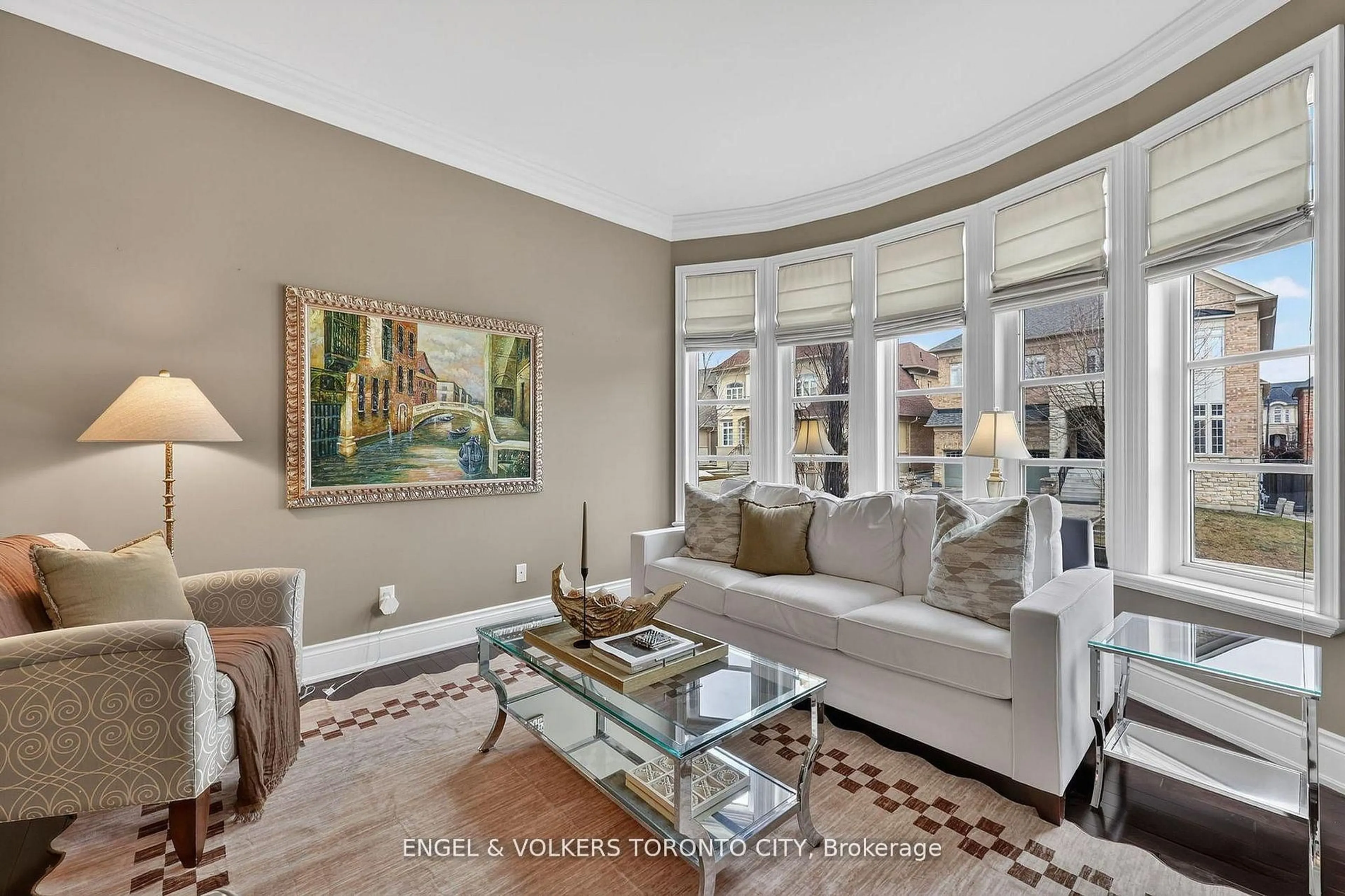 Living room with furniture, unknown for 10 Silver Sterling Cres, Vaughan Ontario L4H 4C5