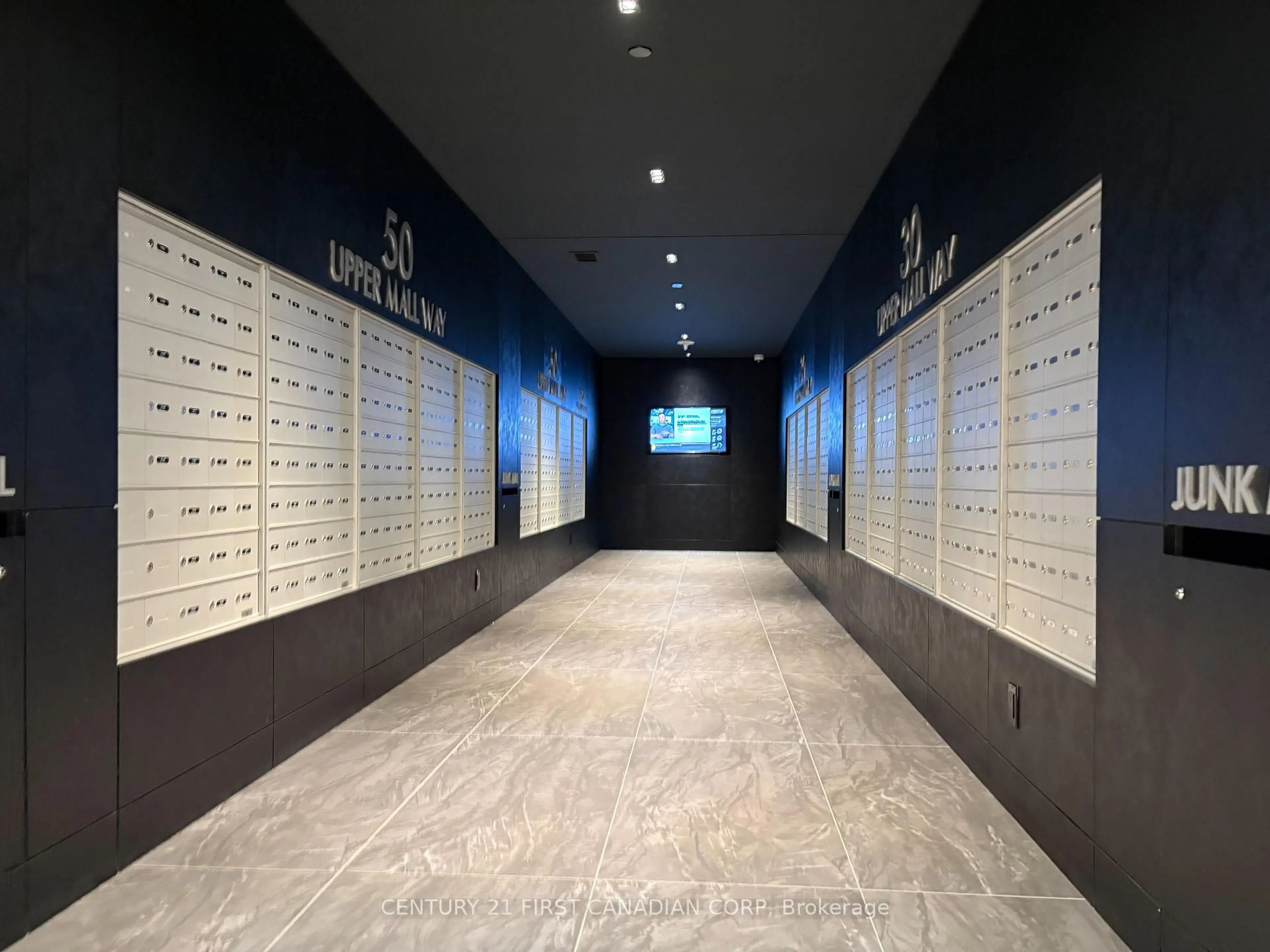 Indoor foyer for 50 Upper Mall Way #B-3011, Vaughan Ontario N4J 0L8