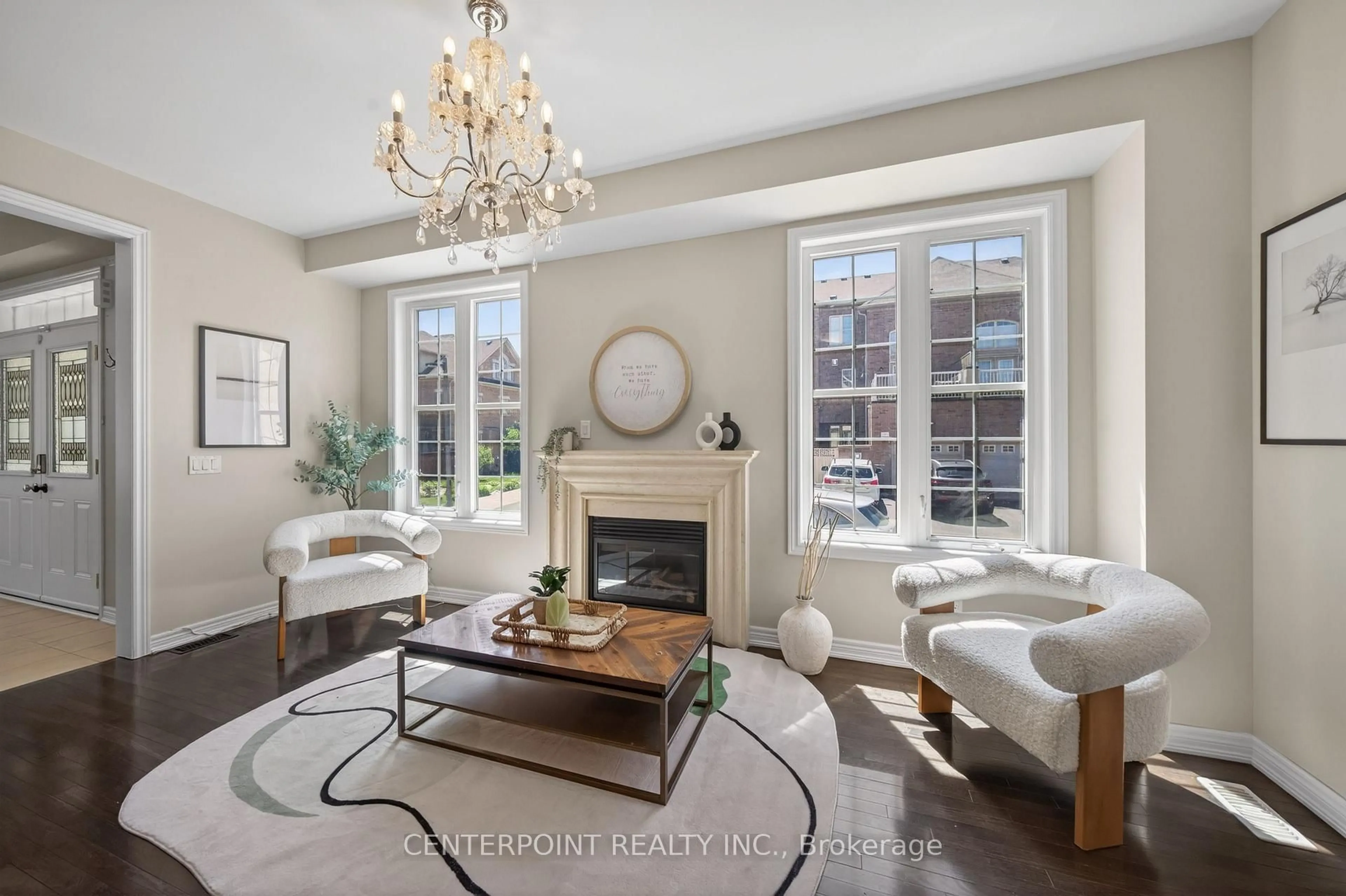 Living room with furniture, unknown for 48 Tufo Ave, Markham Ontario L6C 0H8