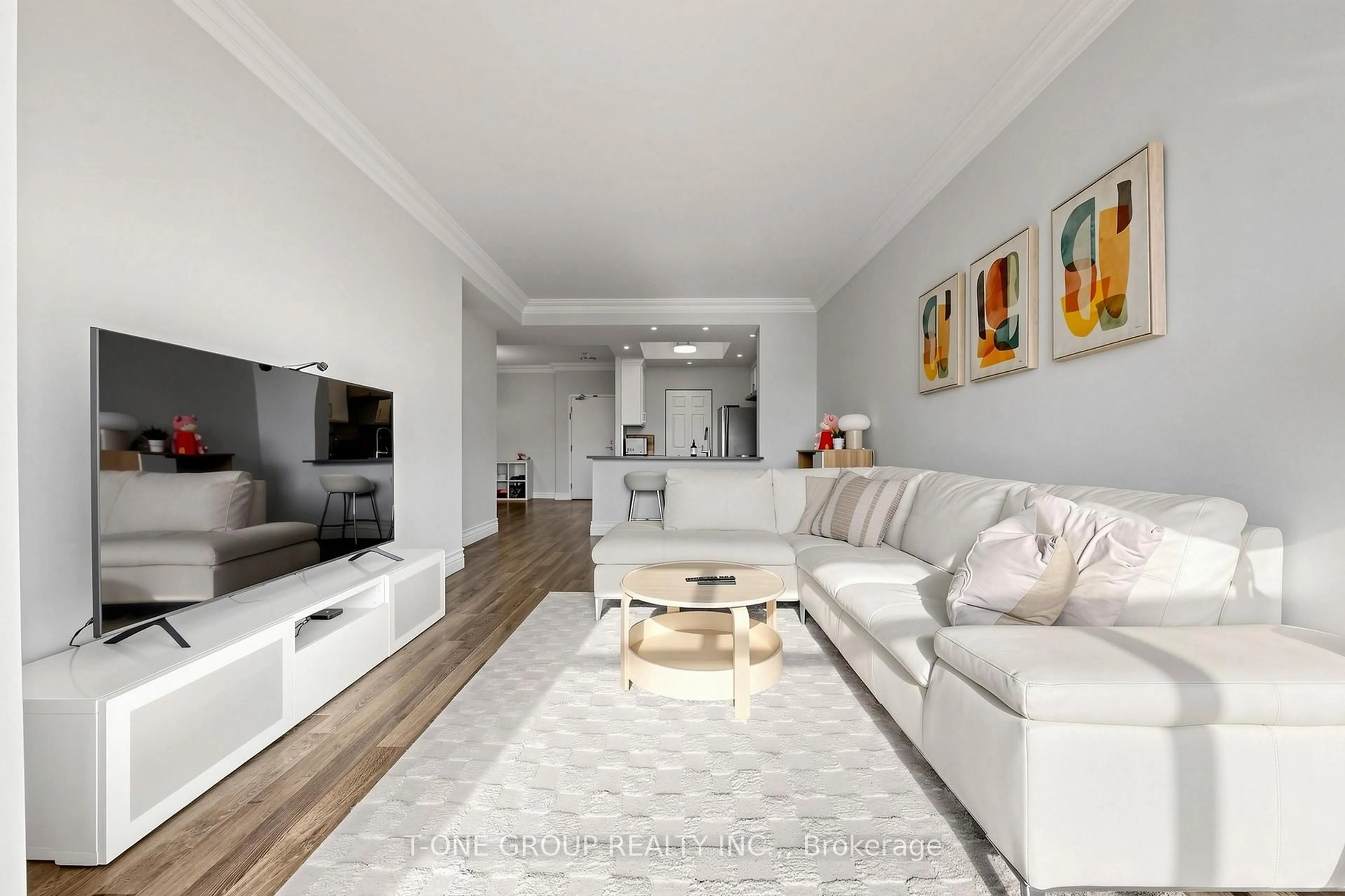 Living room with furniture, unknown for 22 Clarissa Dr #Ph6, Richmond Hill Ontario L4C 9R6
