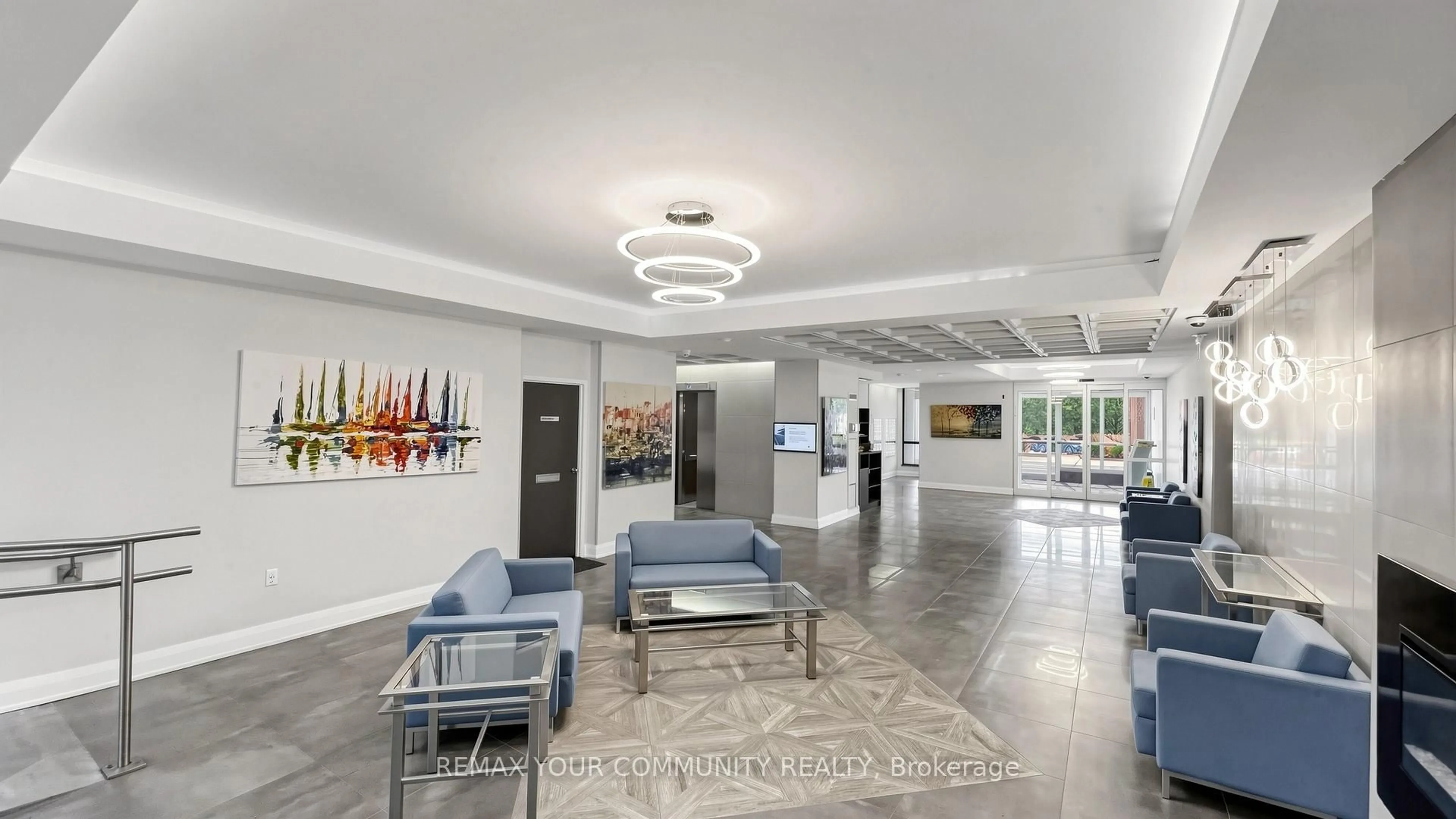 Lobby for 20 Harding Blvd #1109, Richmond Hill Ontario L4C 9M3