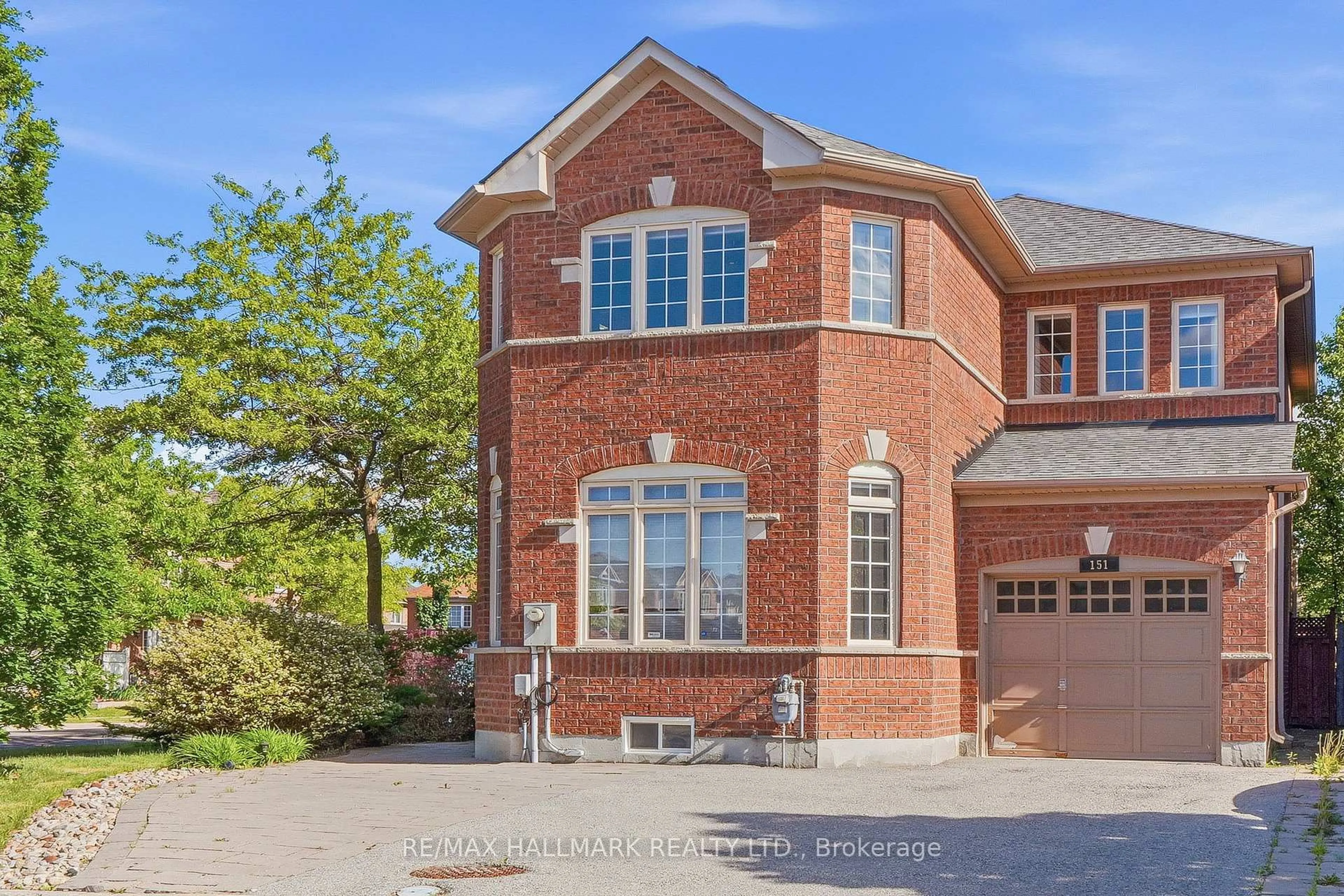 Home with brick exterior material, street for 151 Saint Damian Ave, Vaughan Ontario L4H 2L4