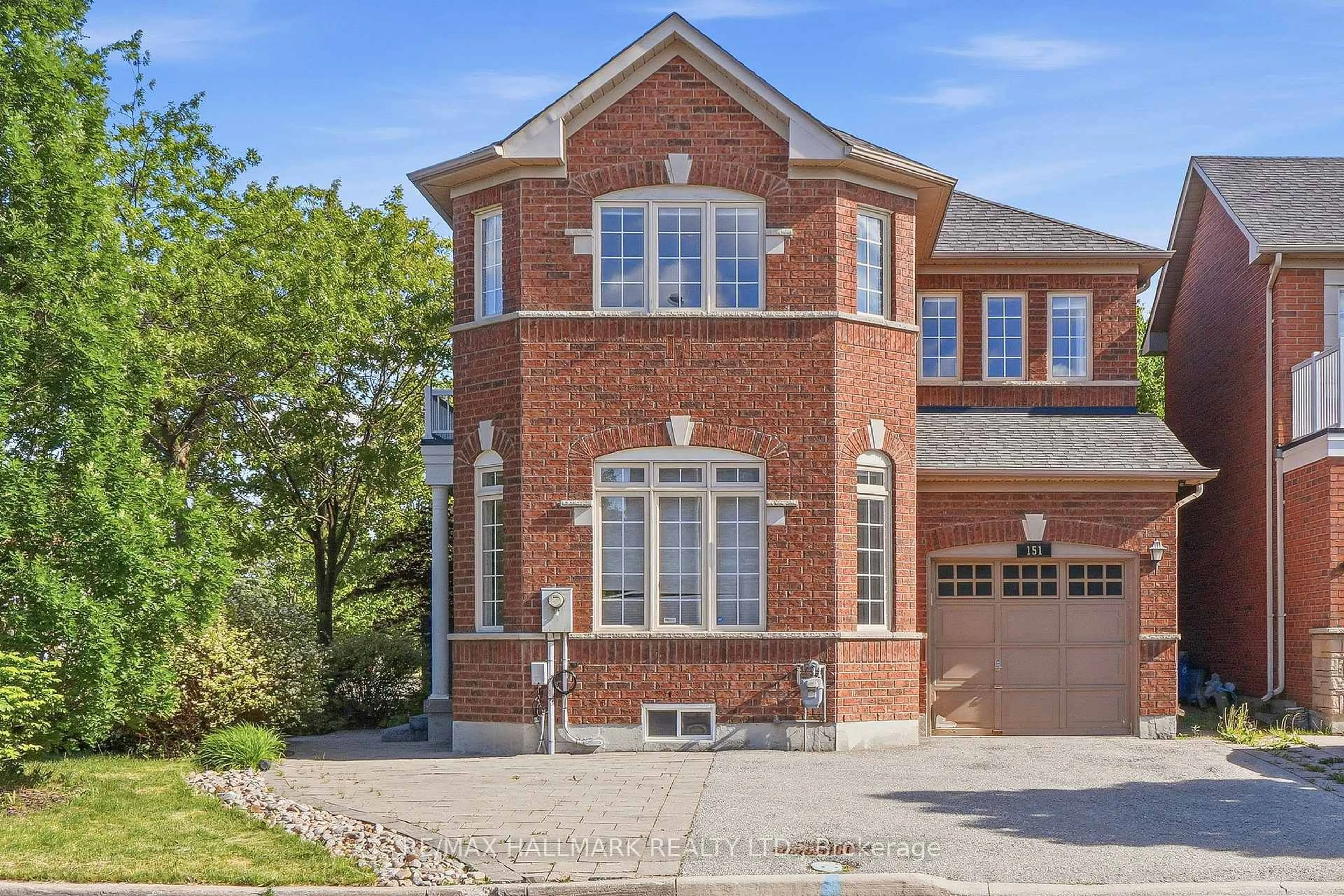 Home with brick exterior material, street for 151 Saint Damian Ave, Vaughan Ontario L4H 2L4