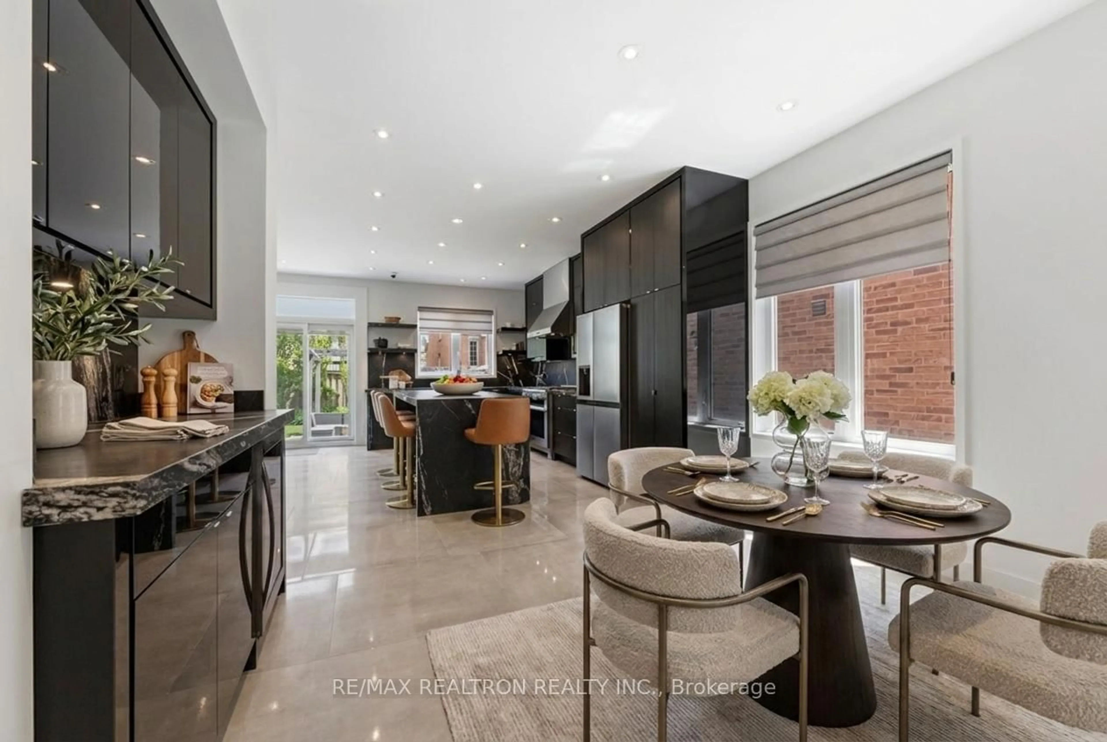 Contemporary kitchen, ceramic/tile floor for 55 Headwind Blvd, Vaughan Ontario L4H 3R9