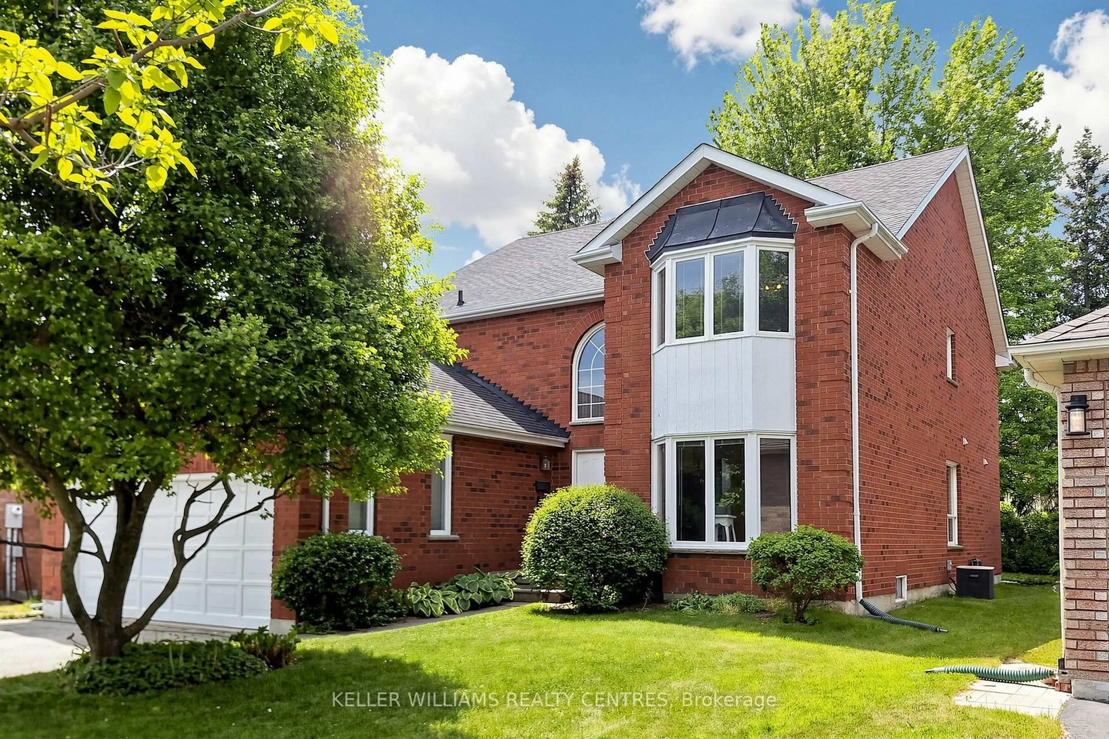 Home with brick exterior material, street for 69 Gilbank Dr, Aurora Ontario L4G 6H9