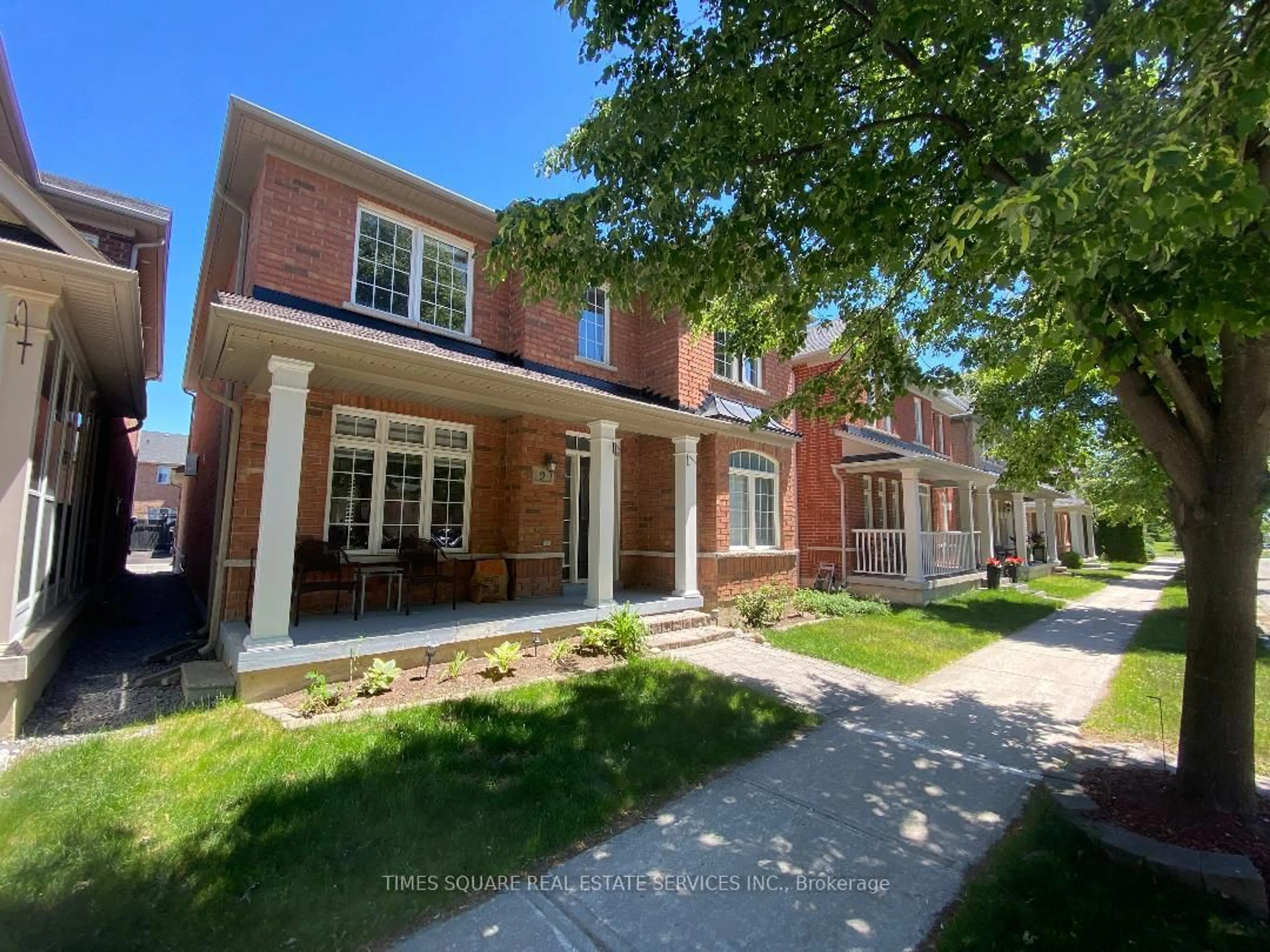 Home with brick exterior material, street for 9 Quail Hollow, Markham Ontario L6B 0K7
