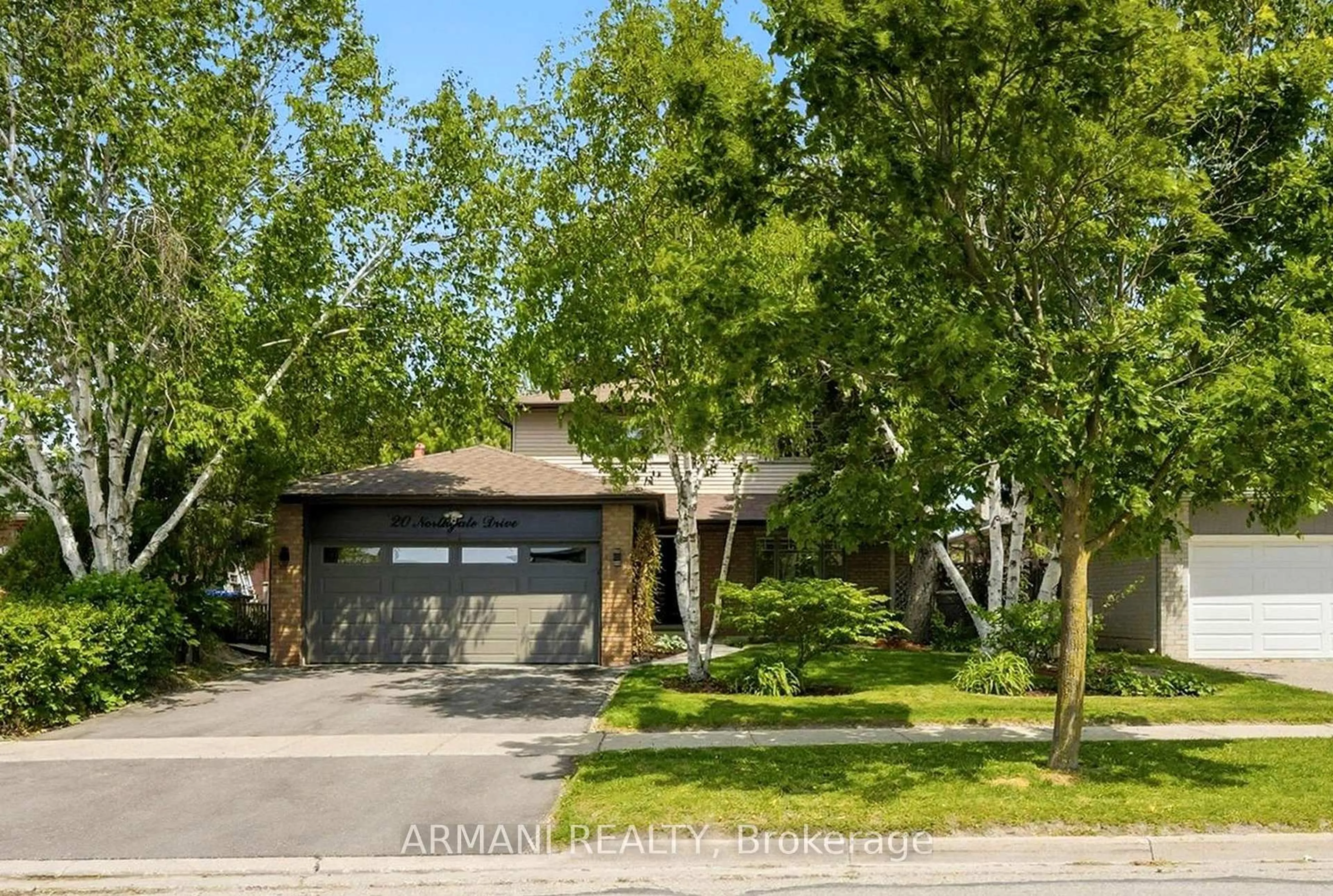 Home with brick exterior material, street for 20 Northgate Dr, Bradford West Gwillimbury Ontario L3Z 2H5