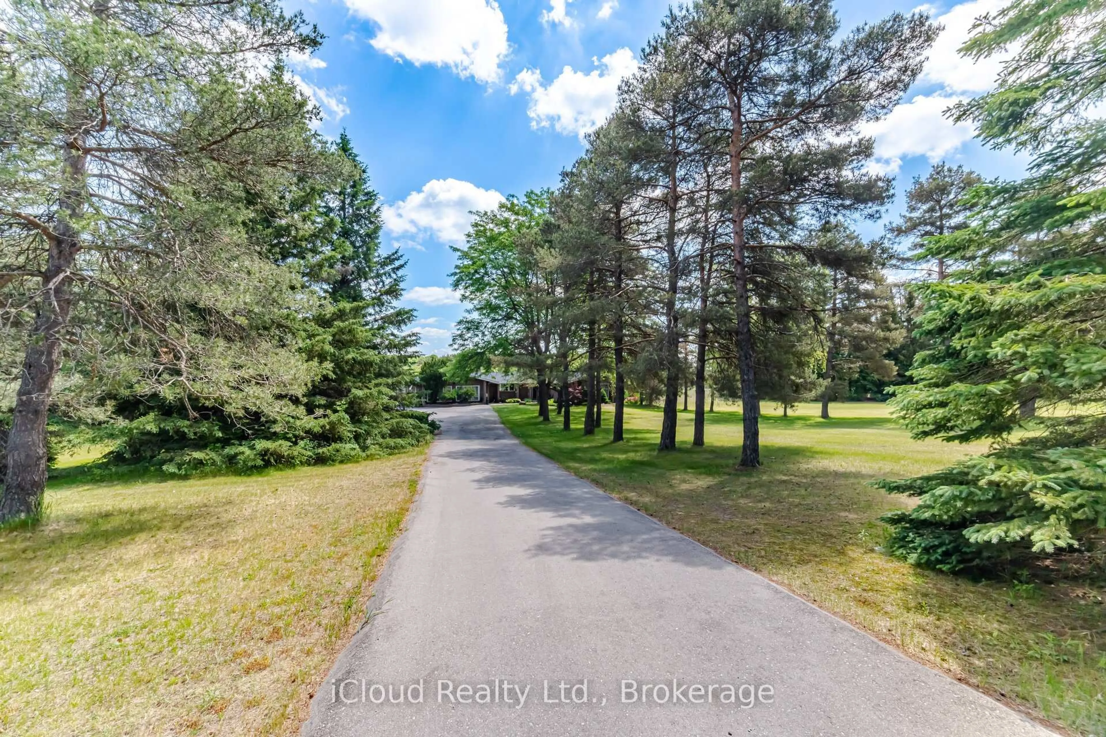 A pic from outside/outdoor area/front of a property/back of a property/a pic from drone, forest/trees view for 1939 County Road 50, Adjala-Tosorontio Ontario L0G 1W0